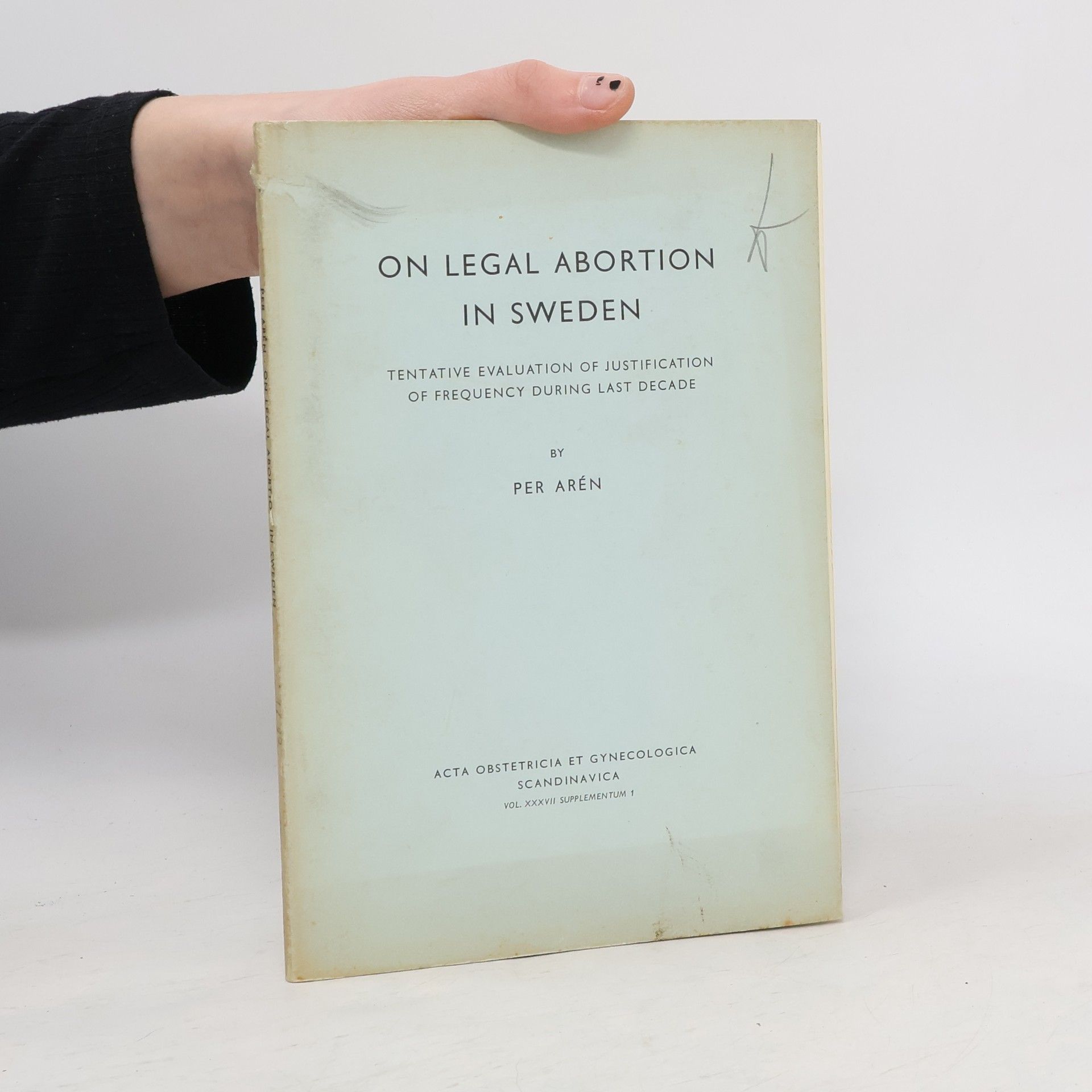 Per Arén On Legal Abortion in Sweden