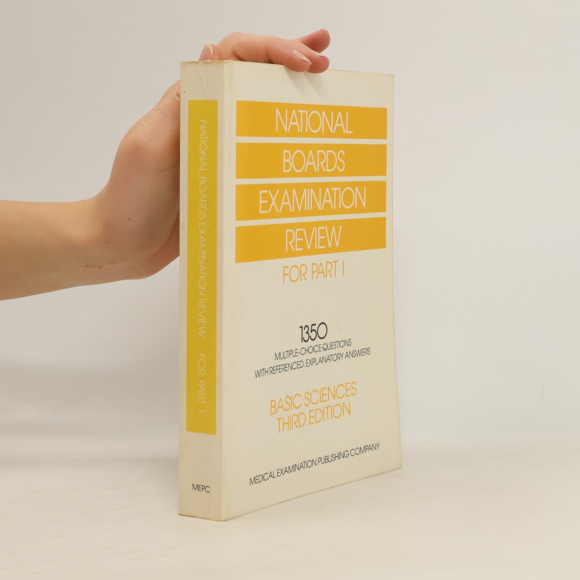 Mark Dershwitz National Boards Examination Review for Part I, Basic Sciences