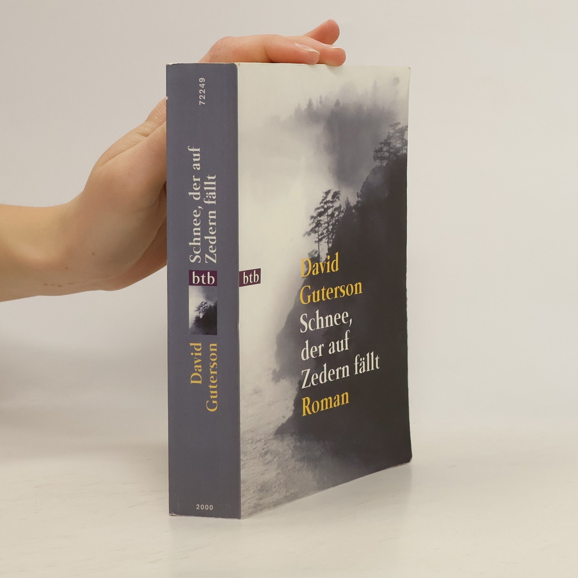 David Guterson Schnee, der auf Zedern fällt