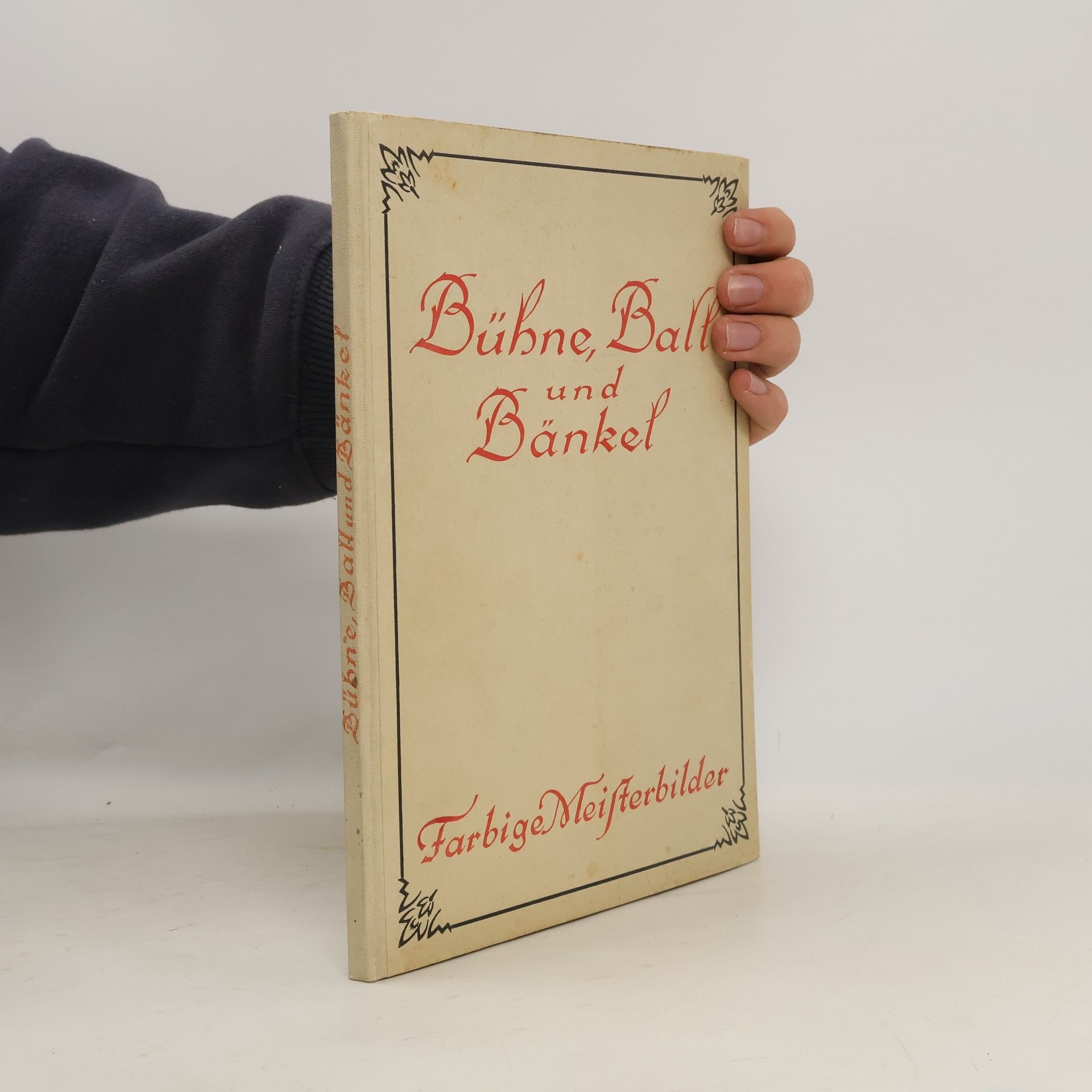 Oscar Bie Bühne, Ball und Bänkel