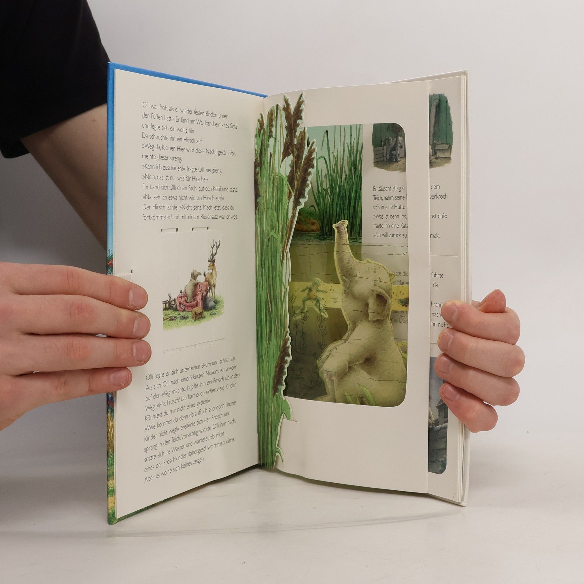 Burny Bos Olli, der kleine Elefant, Pop-up Buch