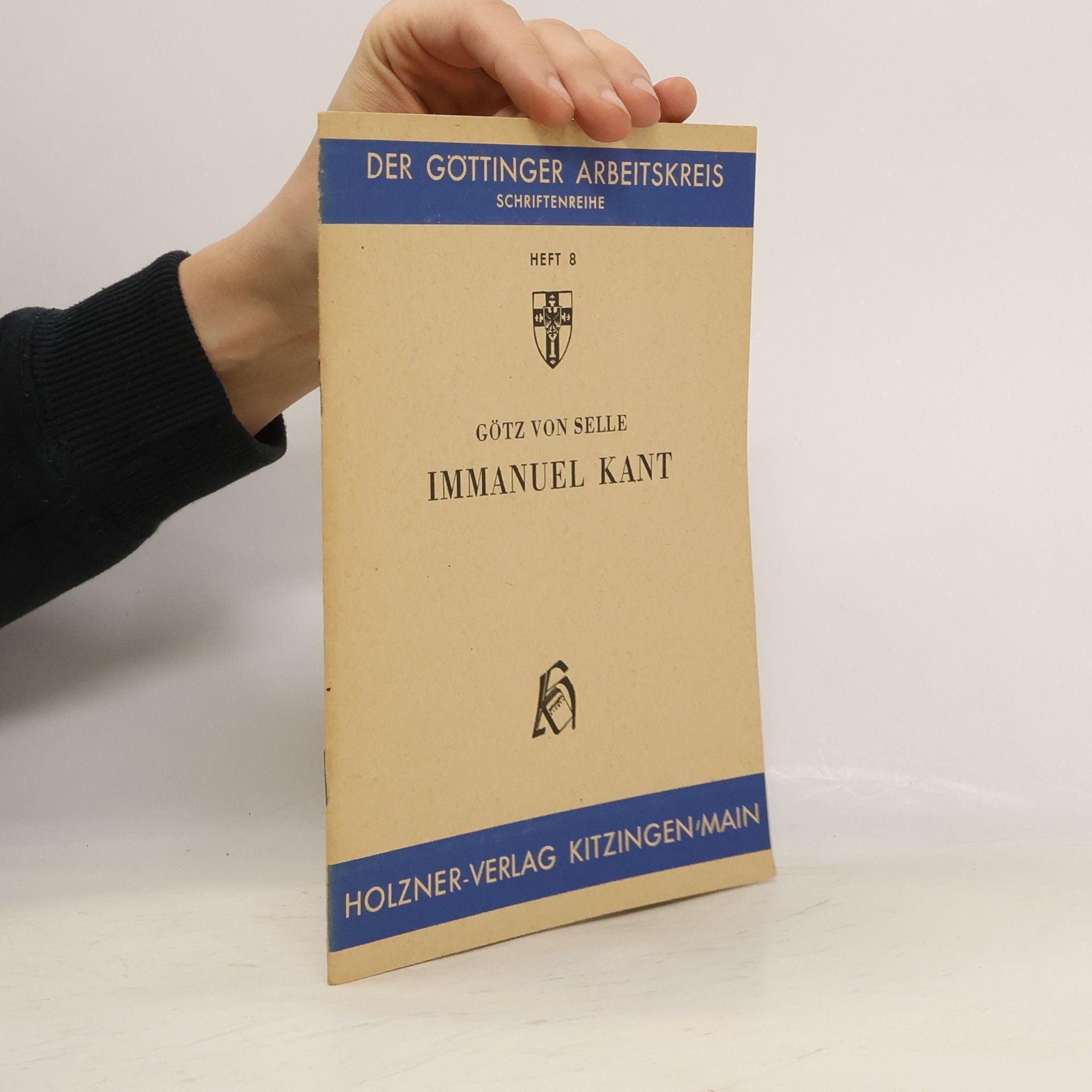 Götz von Selle Immanuel Kant
