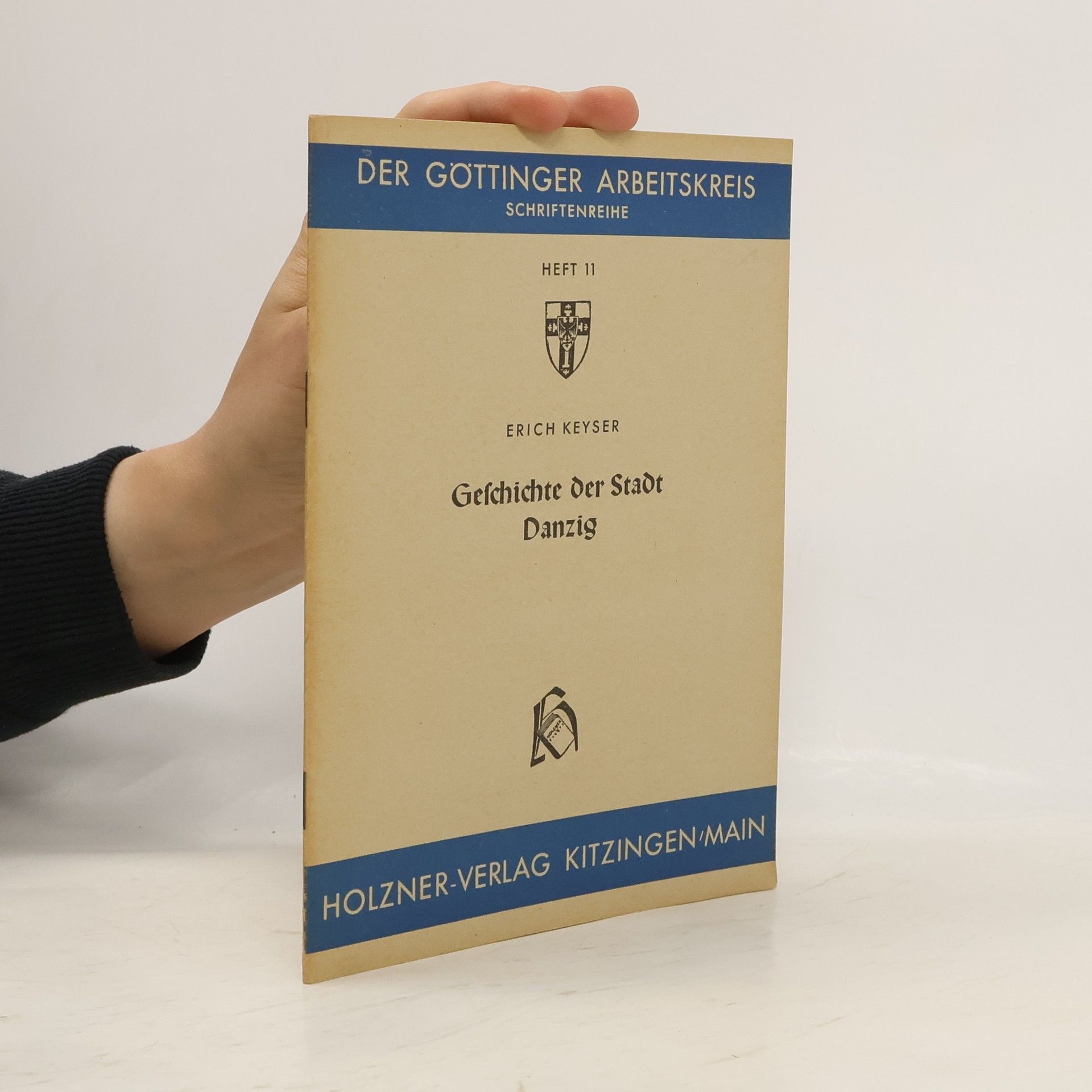 Erich Keyser Geschichte der stadt Danzig