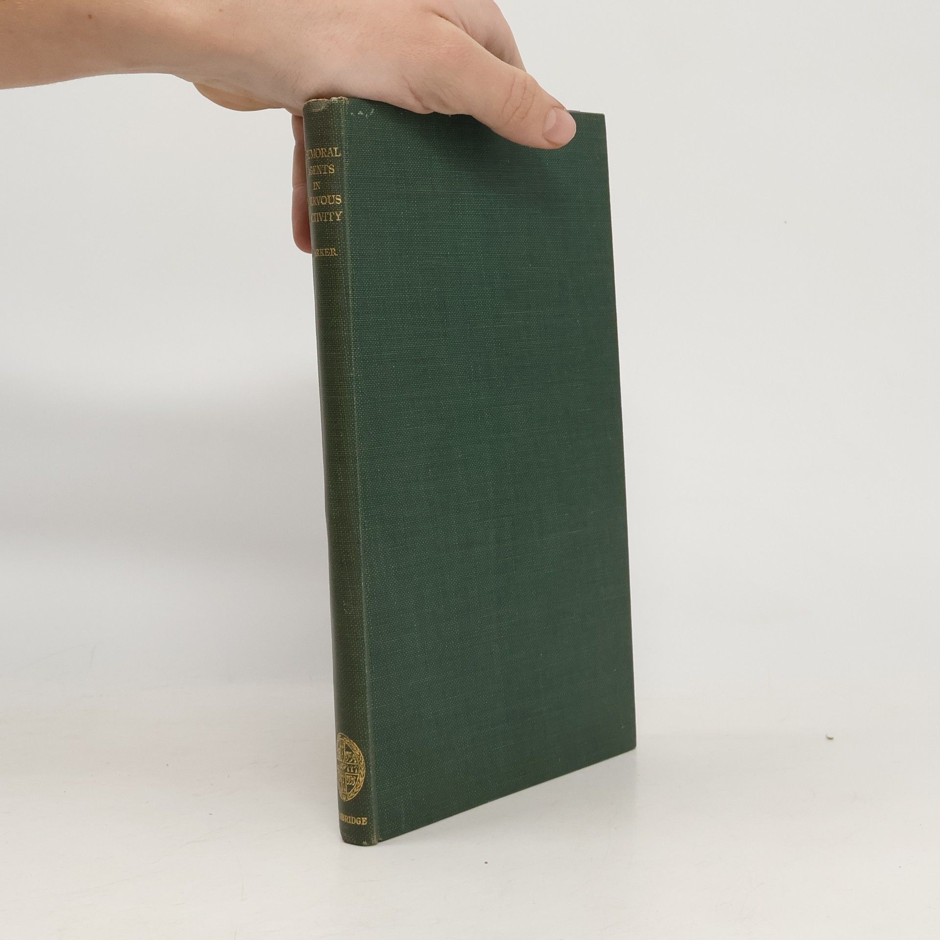 George Howard Parker Humoral Agents in Nervous Activity