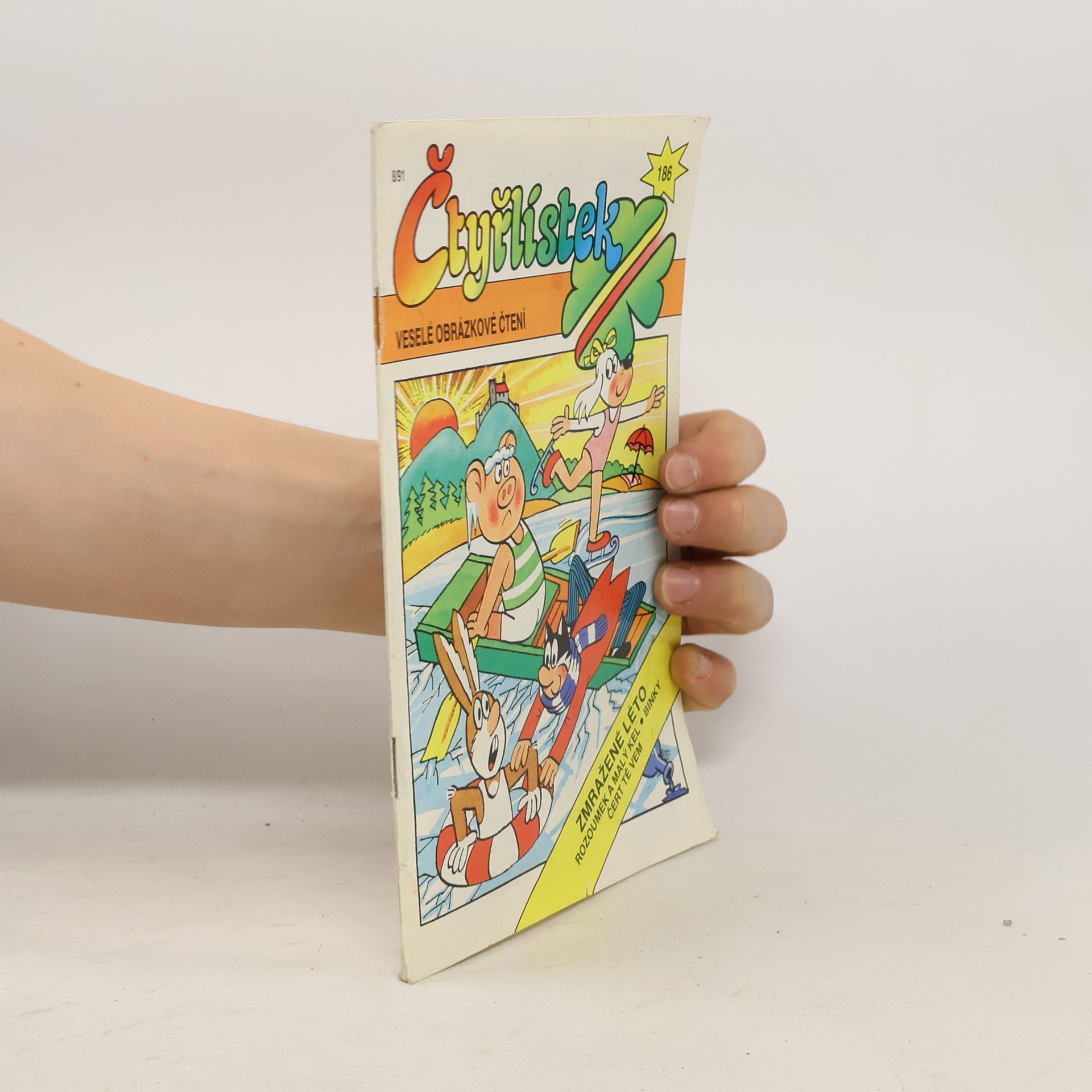 Kolektiv autorů Čtyřlístek 186, 8/1991