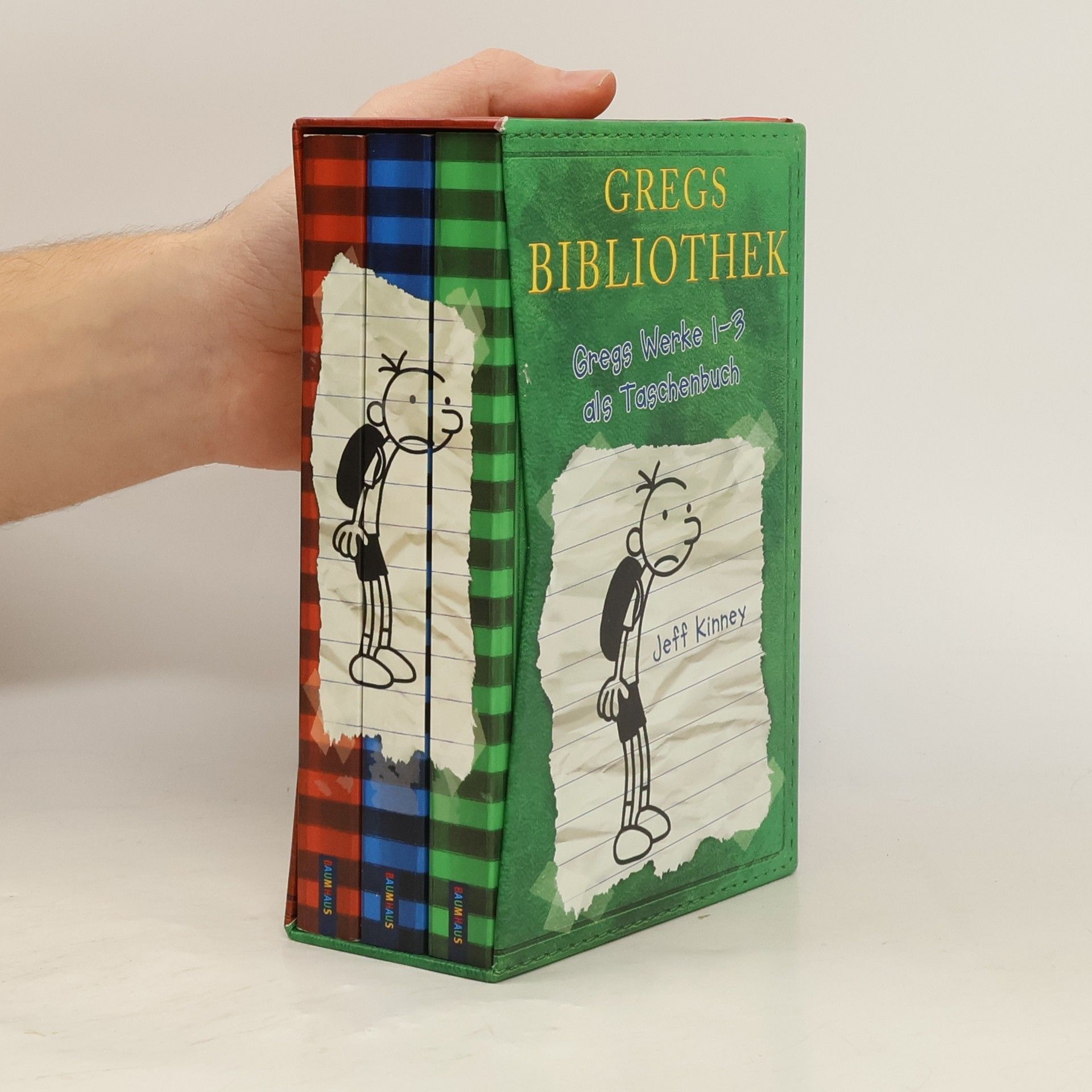 Jeff Kinney Gregs Bibliothek. Gregs Werke 1-3 als Taschenbuch
