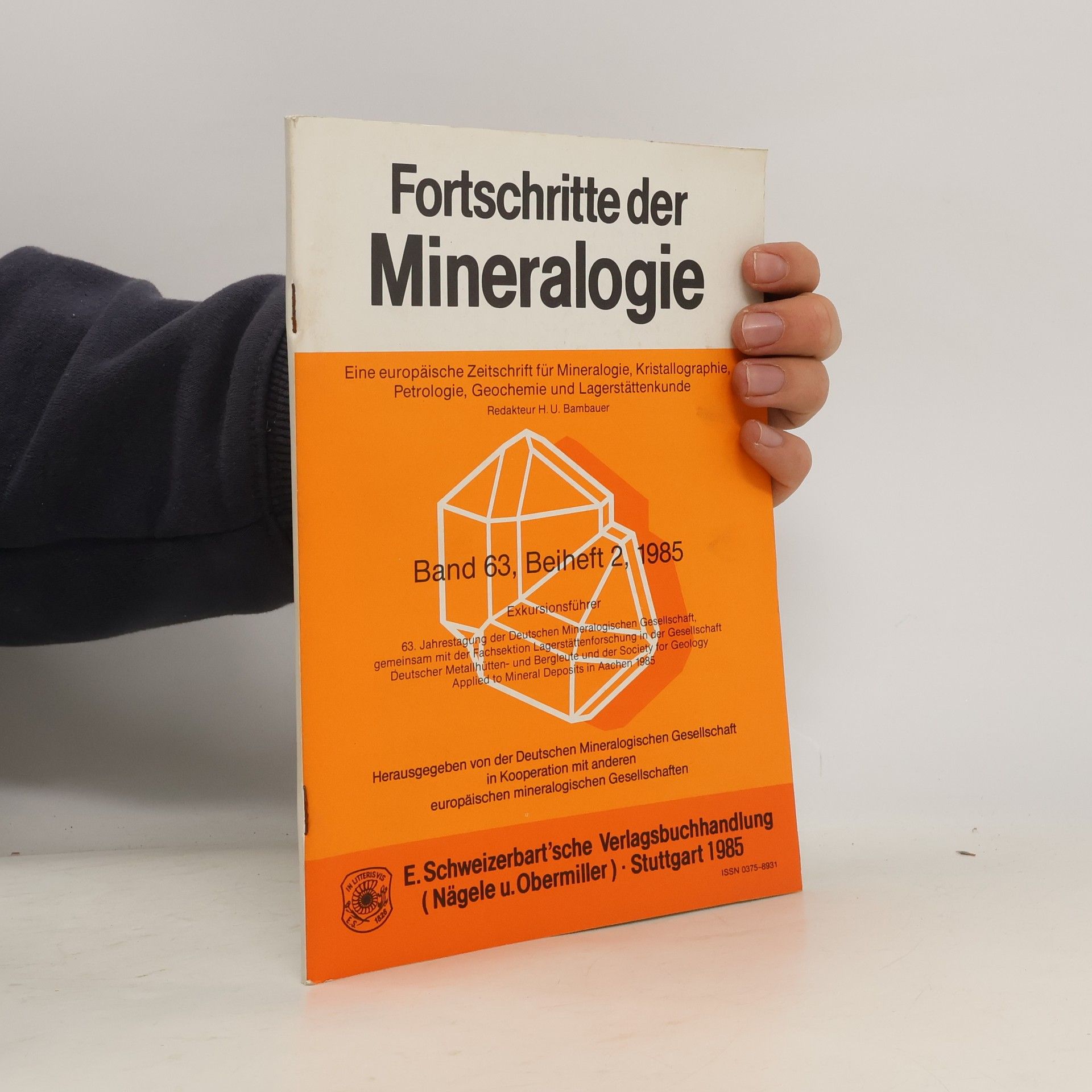 Autorenkollektiv Fortschritte der Mineralogie 63/2