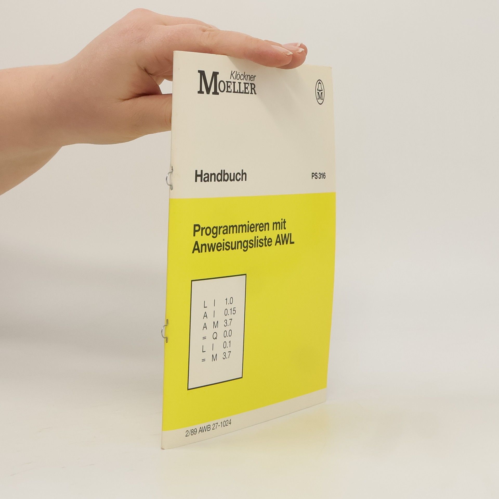 AA.VV. Programmieren mit Anweisungsliste AWL