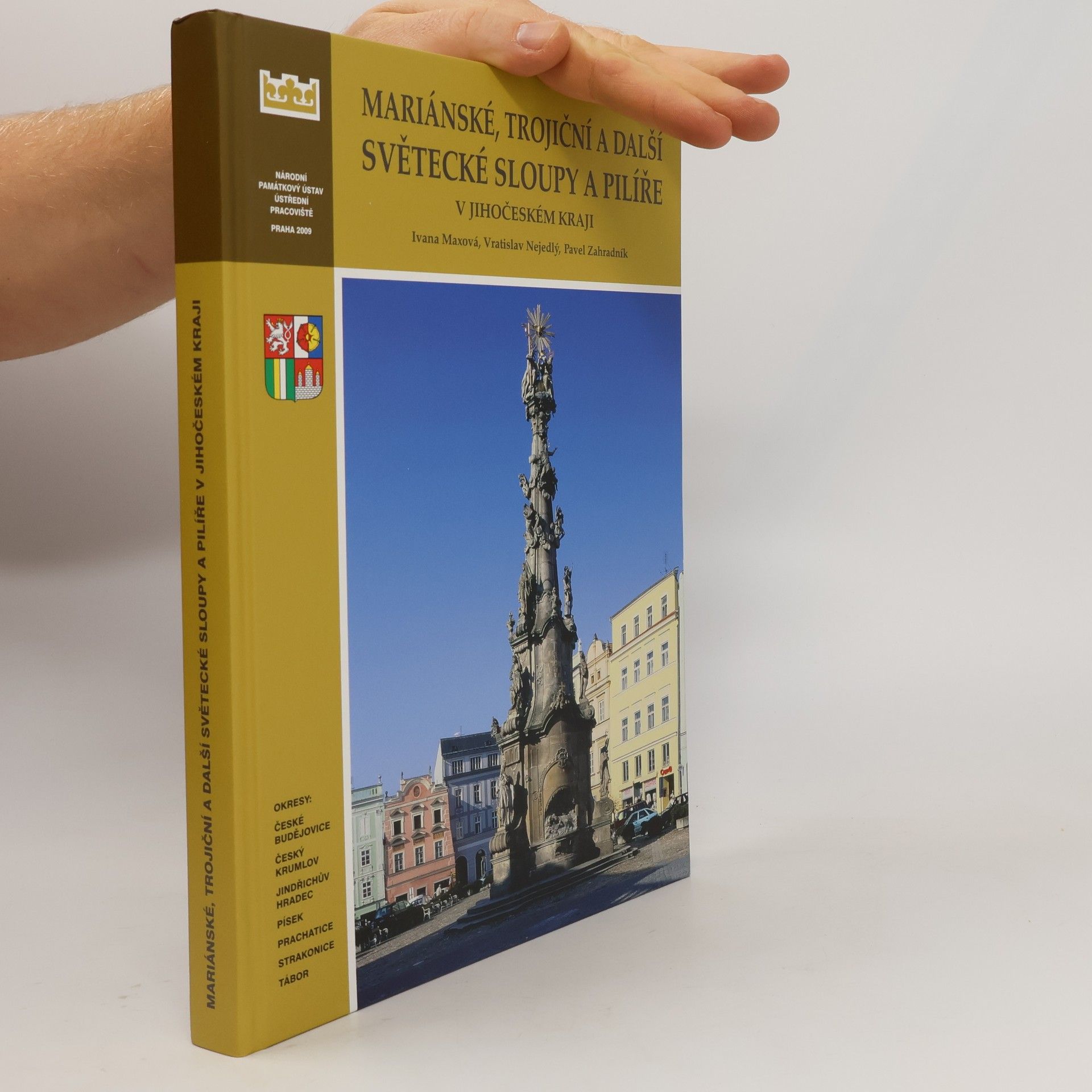 Mariánské, trojiční a další světecké sloupy a pilíře v Jihočeském kraji : (okresy České Budějovice, Český Krumlov, Jindřichův Hradec, Písek, Prachatice, Strakonice a Tábor)