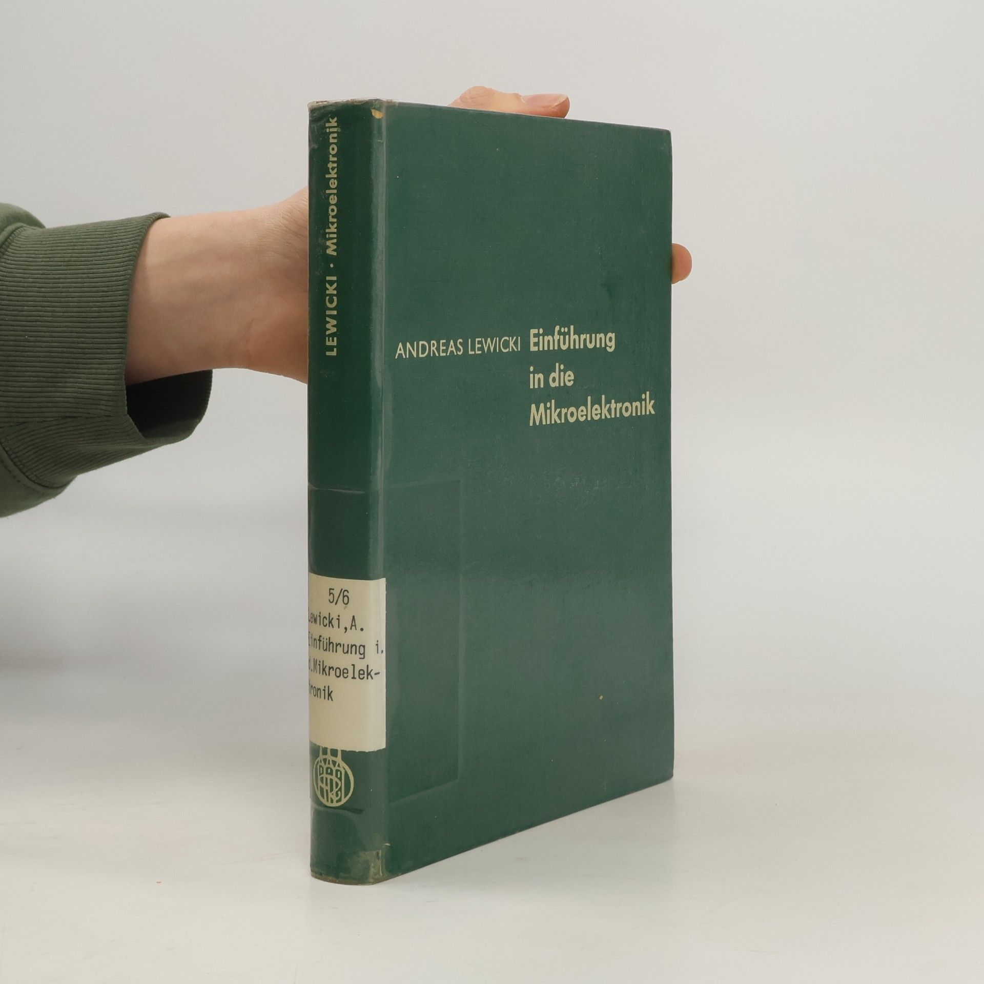Andreas Lewicki Einführung in die Mikroelektronik