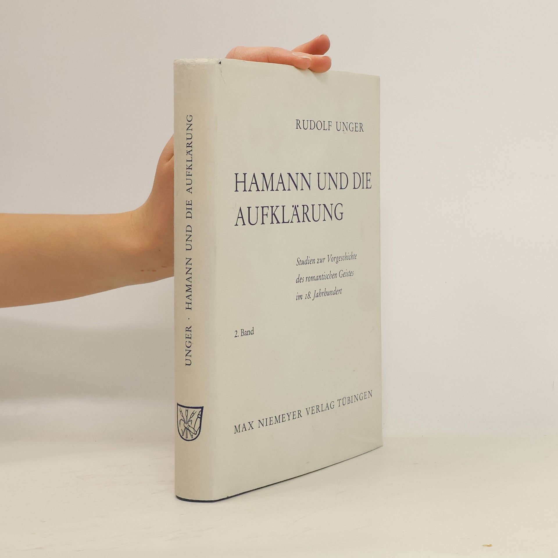 Heinz Rudolf Unger Hamann und die Aufklärung 2. Band