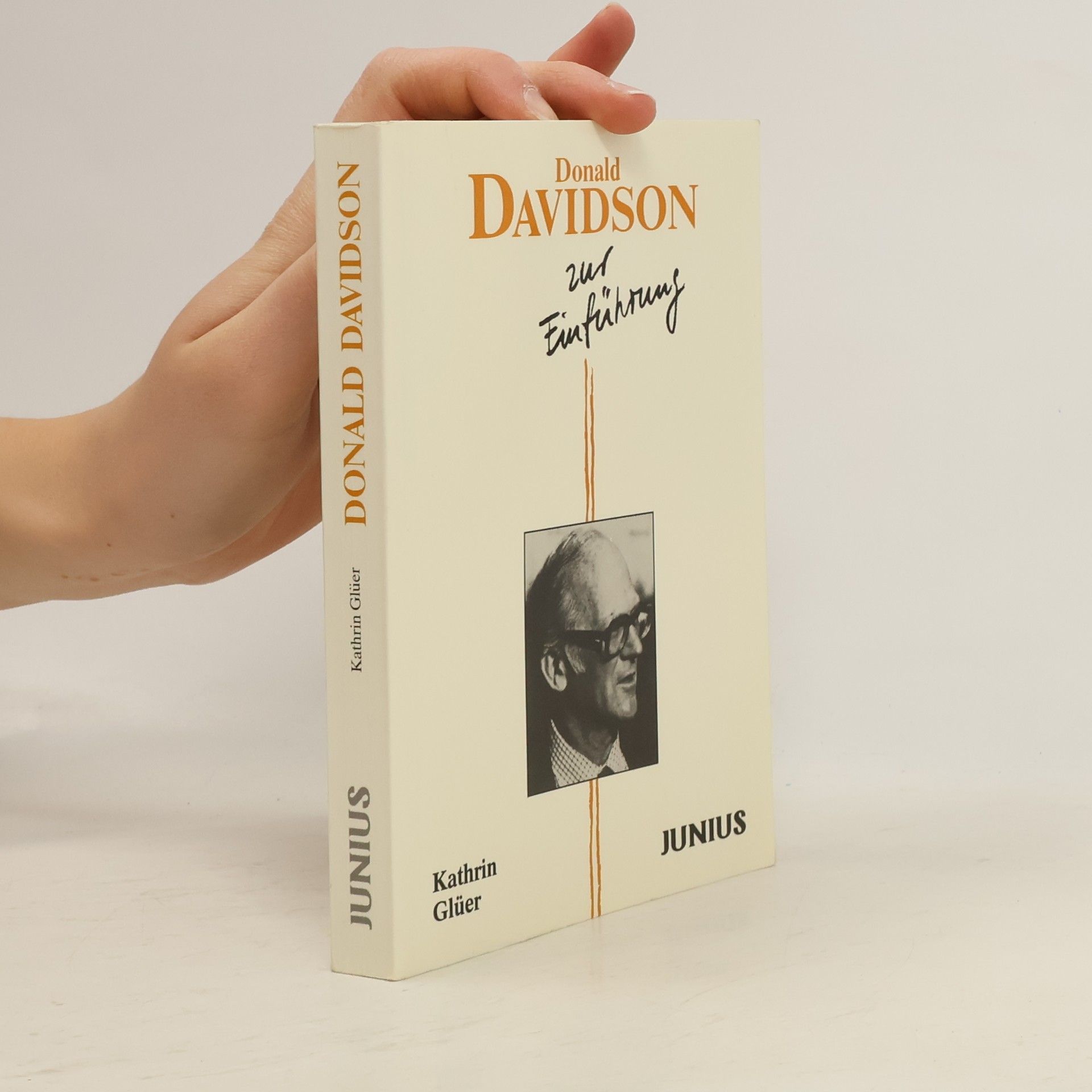 Kathrin Glüer Donald Davidson zur Einführung