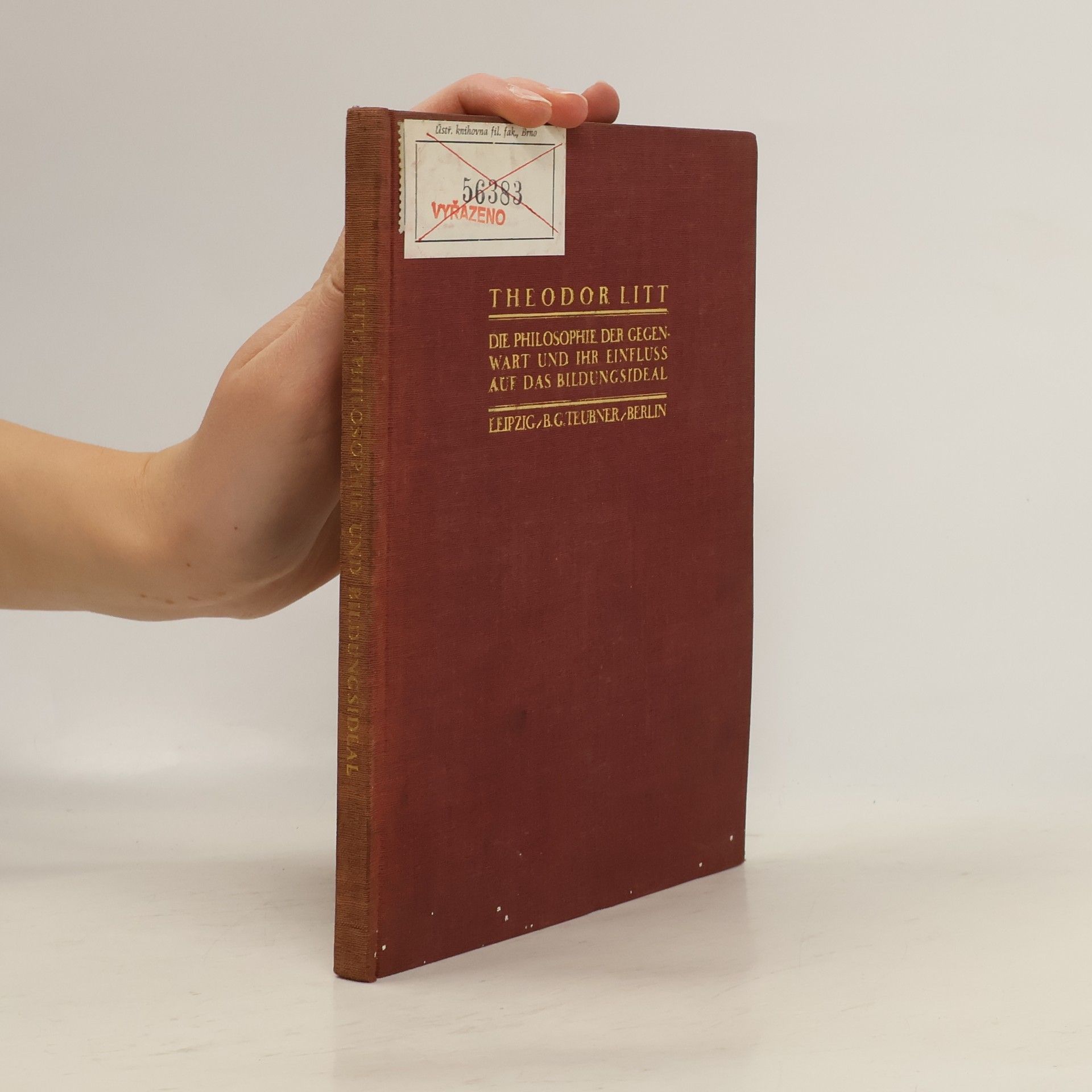 Die Philosophie der Gegenwart und ihr Einfluss auf das Bildungsideal