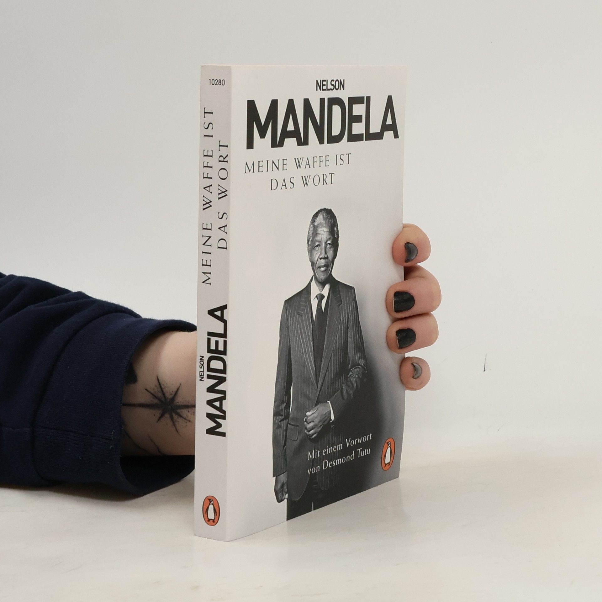 Nelson Mandela Meine Waffe ist das Wort