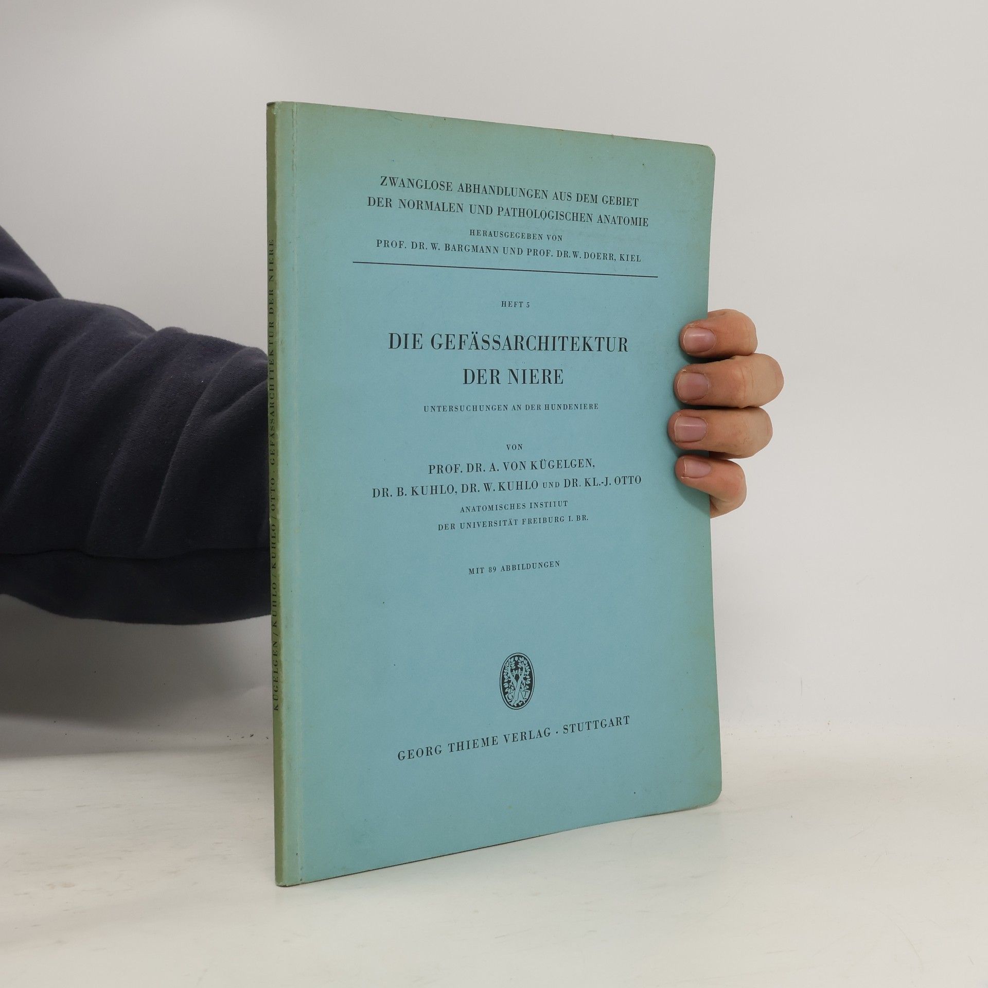 A. von Kügelgen Die Gefäßarchitektur der Niere