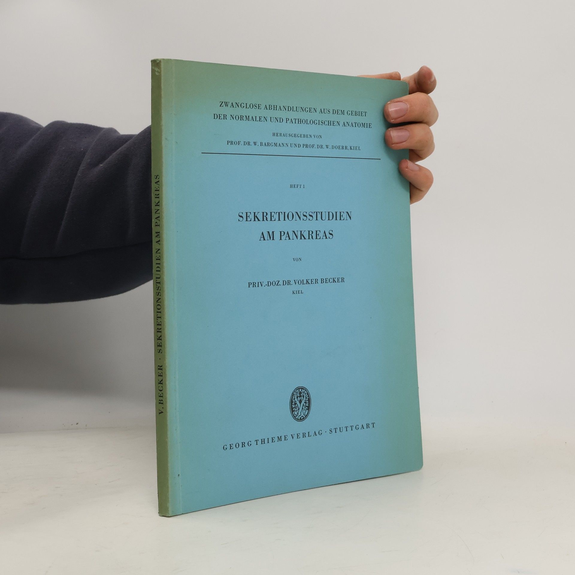 V. Becker Sekretionsstudien am Pankreas