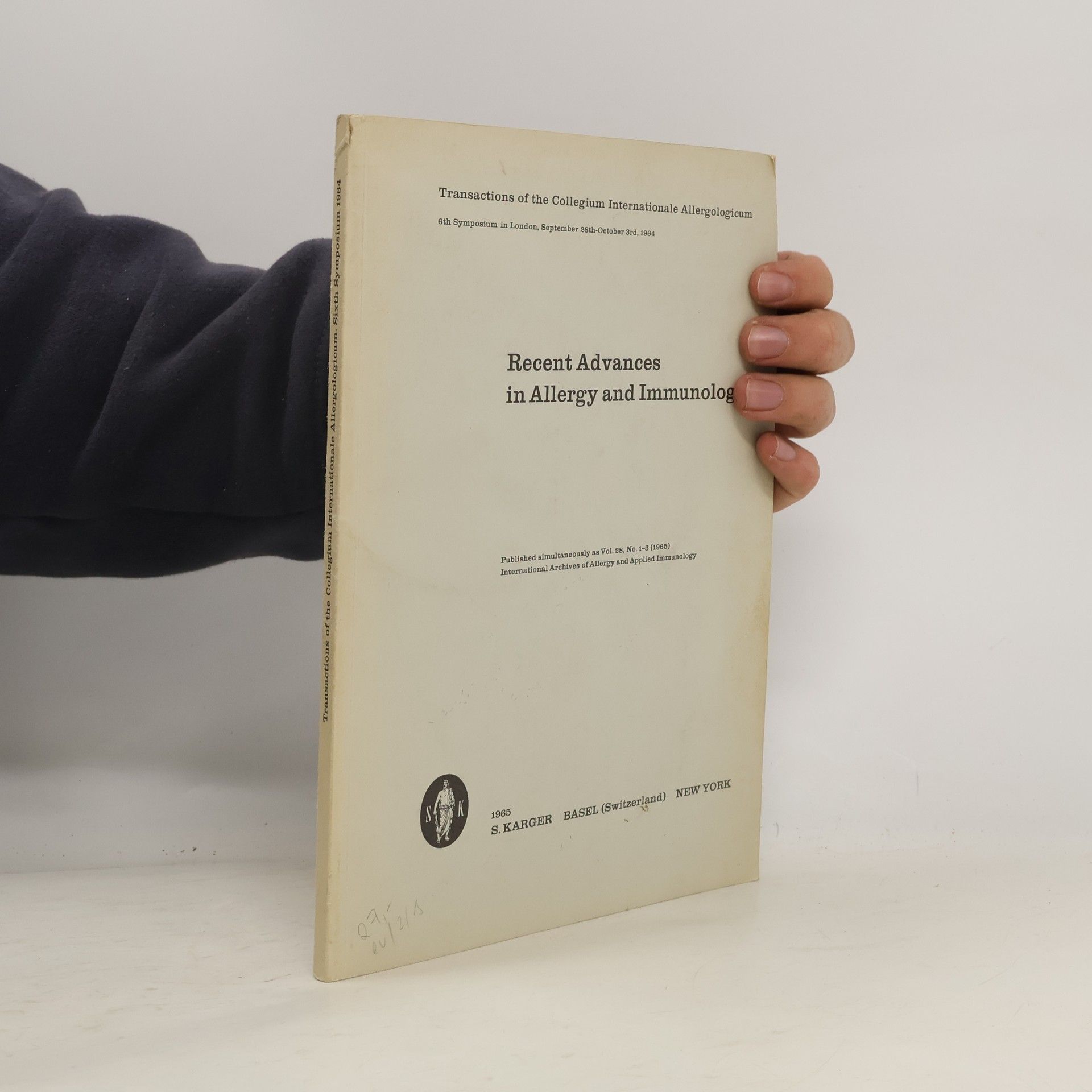 D. Harley Recent Advances in Allergy and Immunology