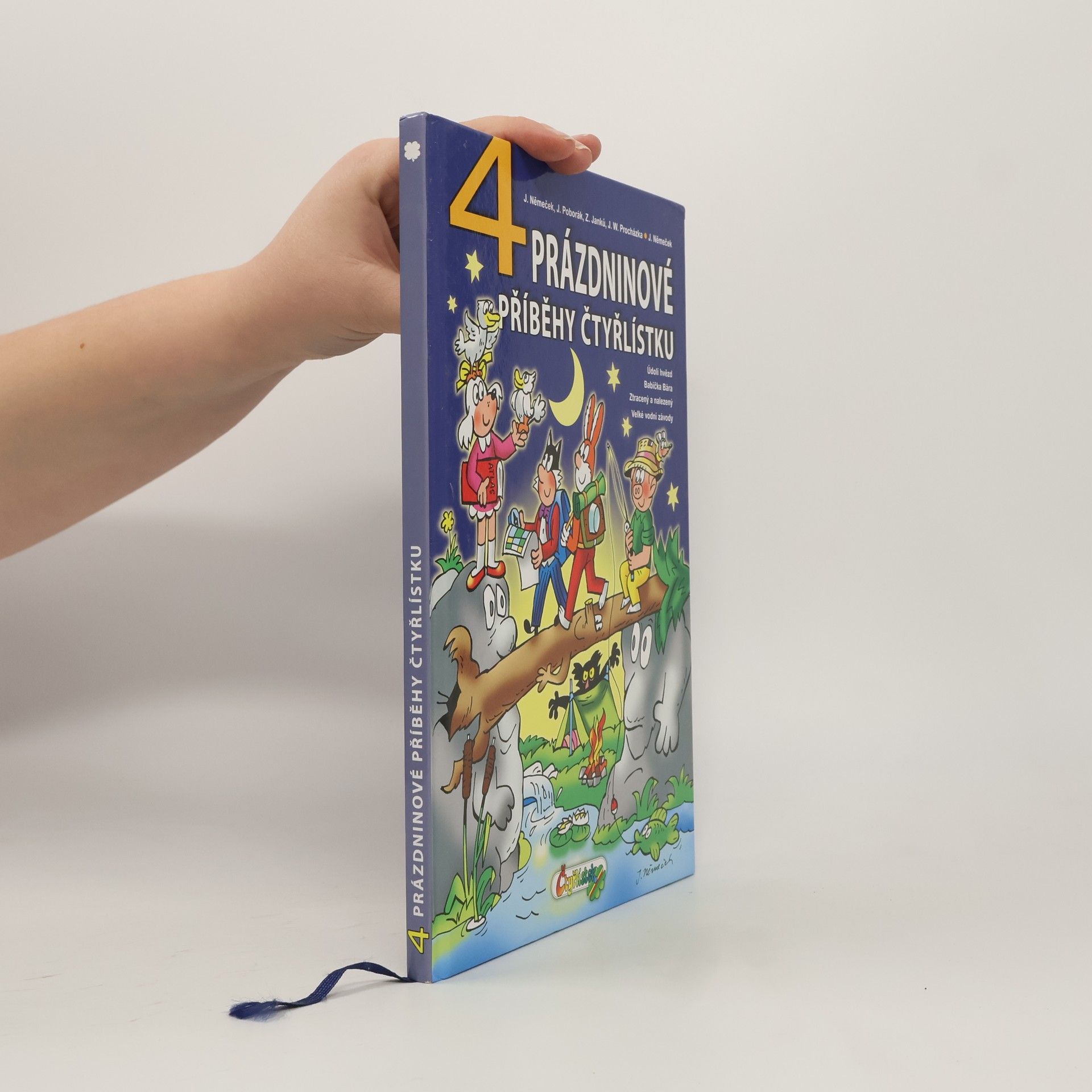 4 prázdninové příběhy Čtyřlístku