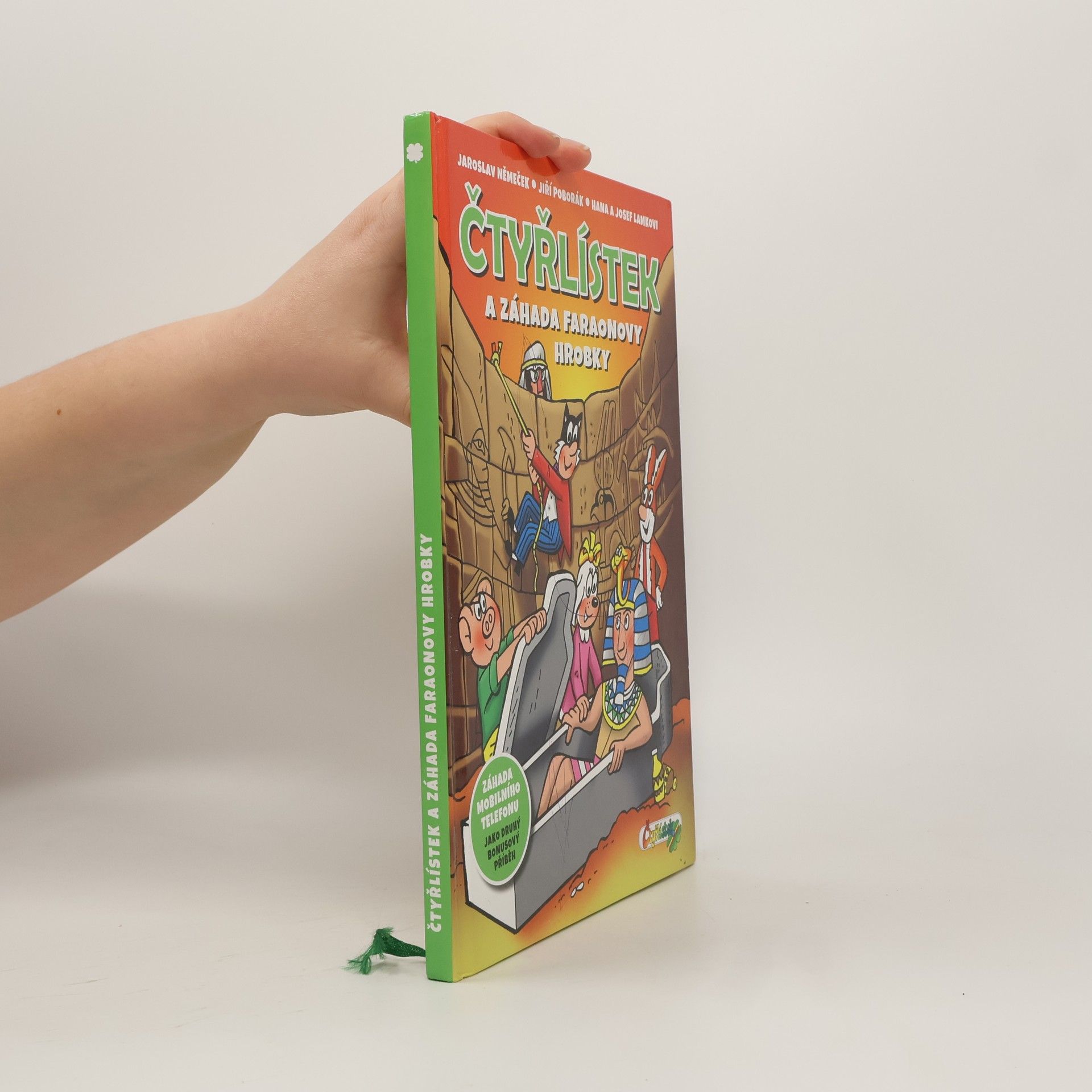 Josef Lamka Čtyřlístek a záhada faraonovy hrobky