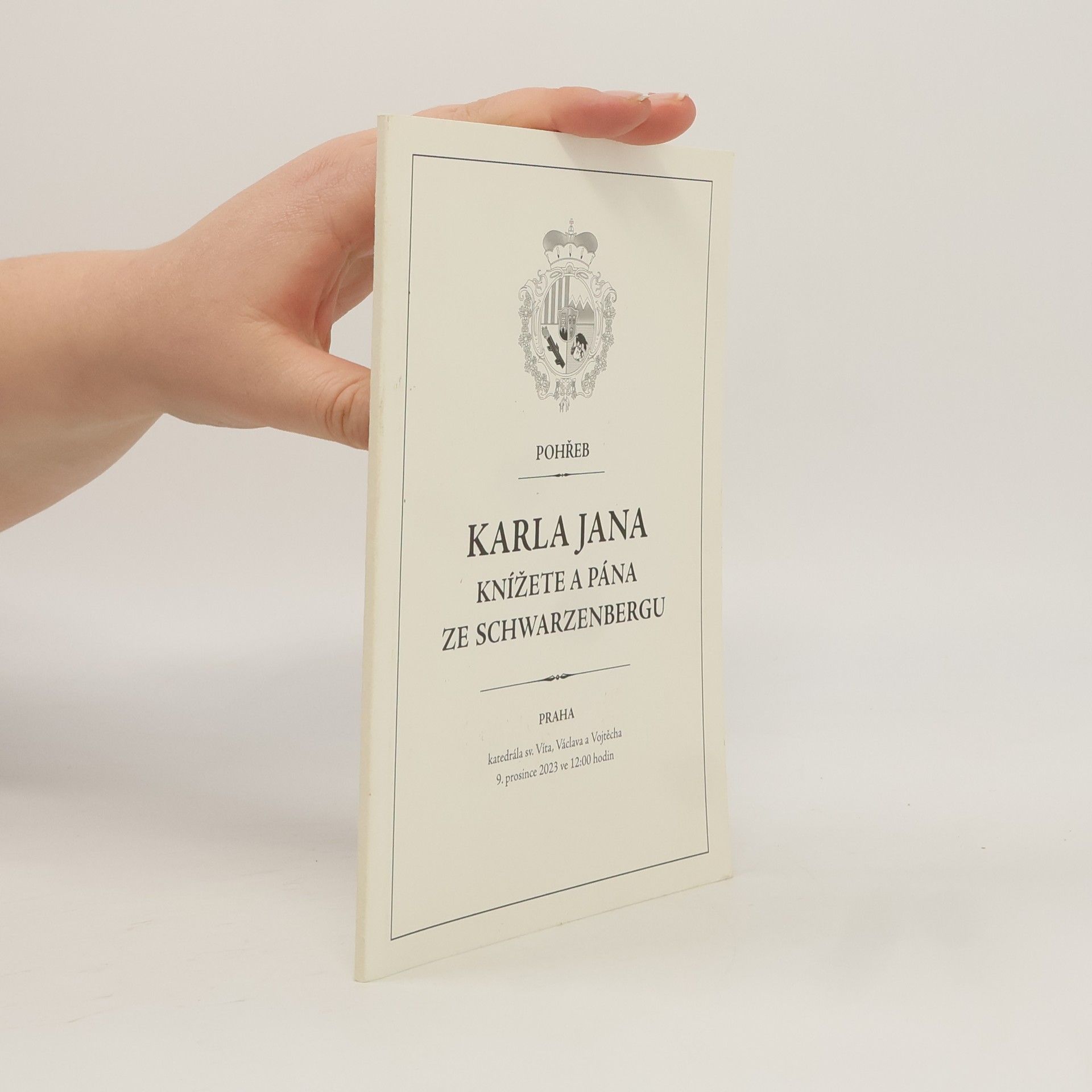 Vojtěch Mátl Pohřeb Karla Jana knížete a pána ze Schwarzenbergu