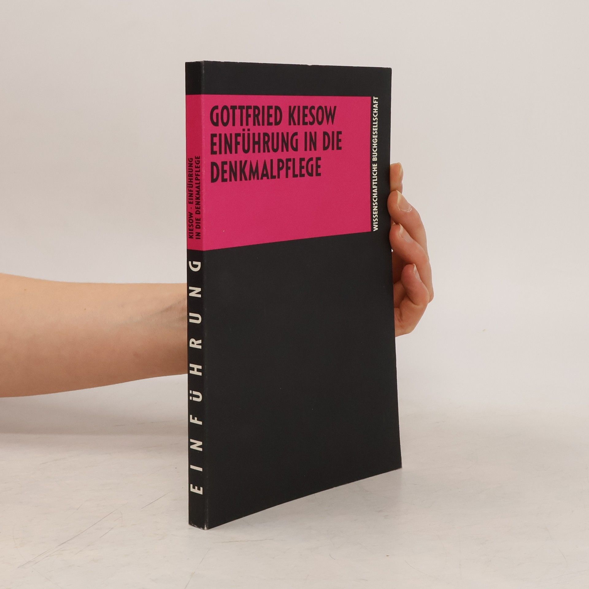 Gottfried Kiesow Einführung in die Denkmalpflege