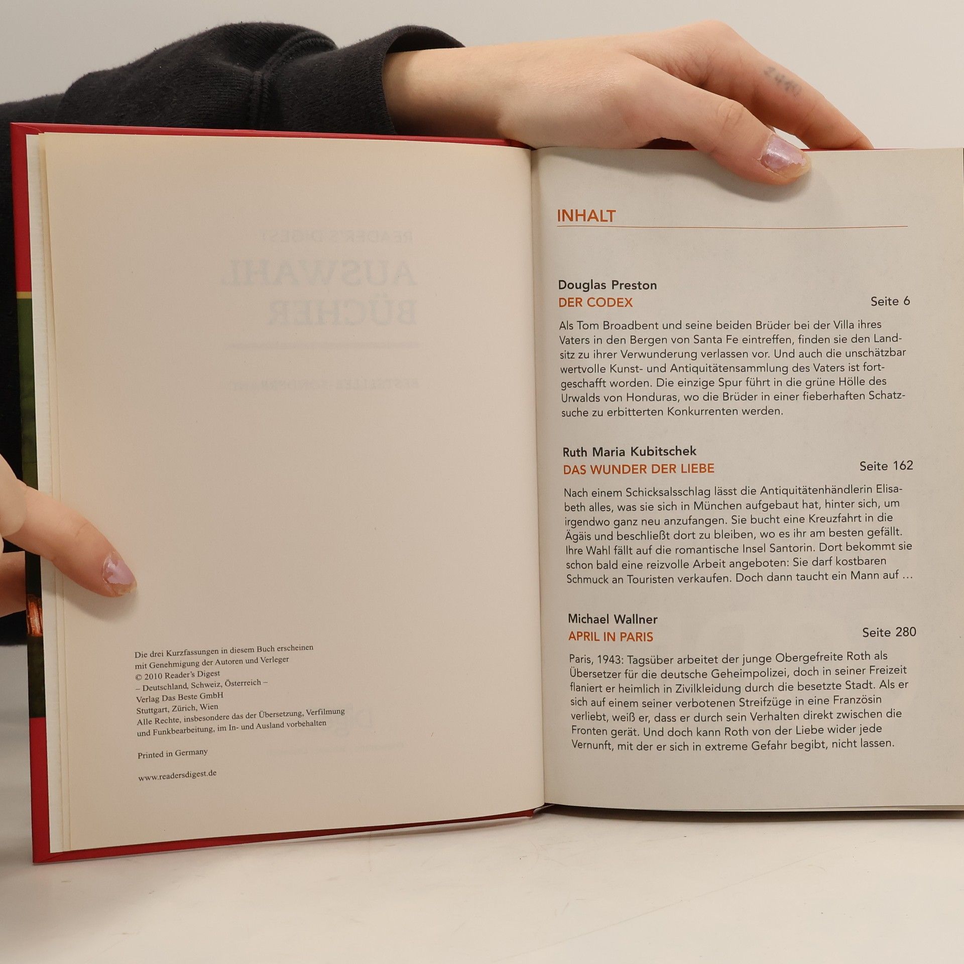 Autorenkollektiv Reader´s Digest. Auswahl Bücher