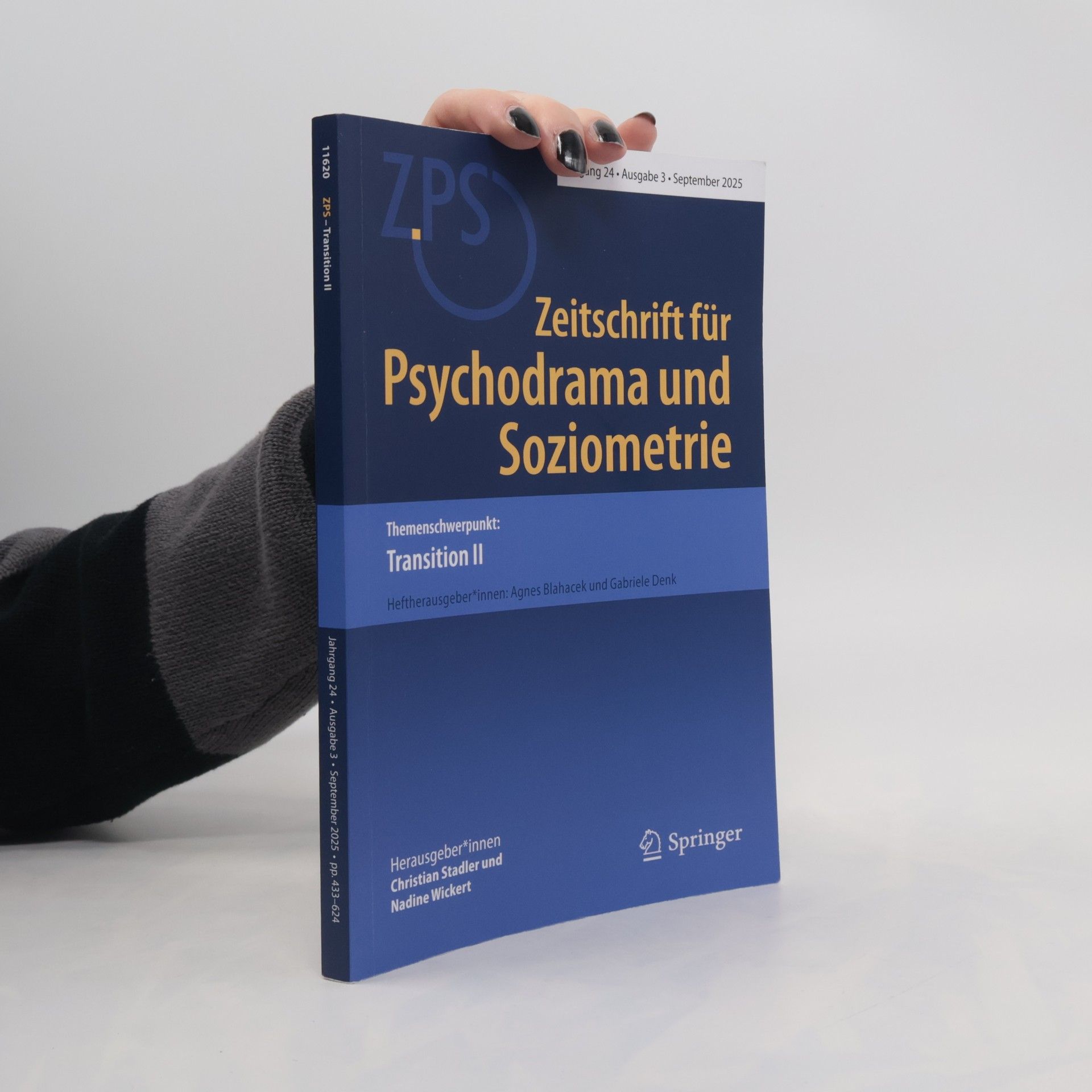 Nadine Wickert Zeitschrift für Psychodrama und Soziometrie 4/2024. Soziodrama
