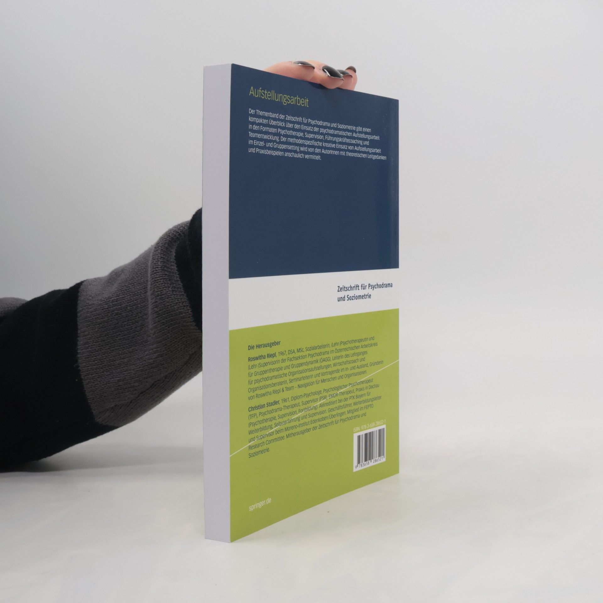 Christian Stadler Zeitschrift für Psychodrama und Soziometrie 11/2019: Aufstellungsarbeit