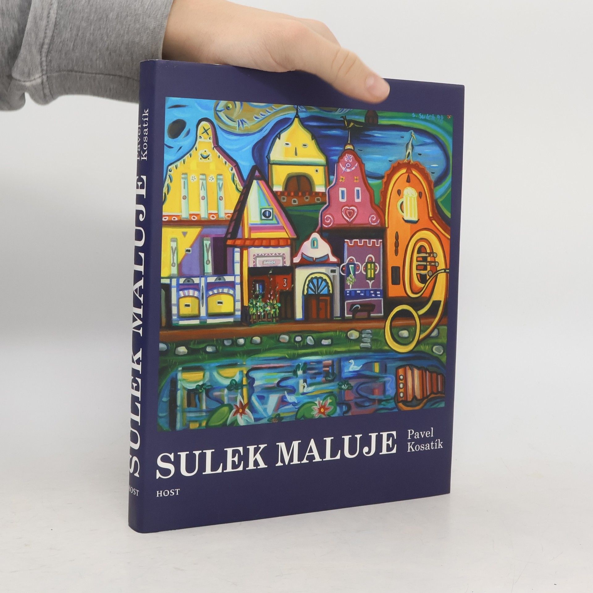 Pavel Kosatík Sulek maluje