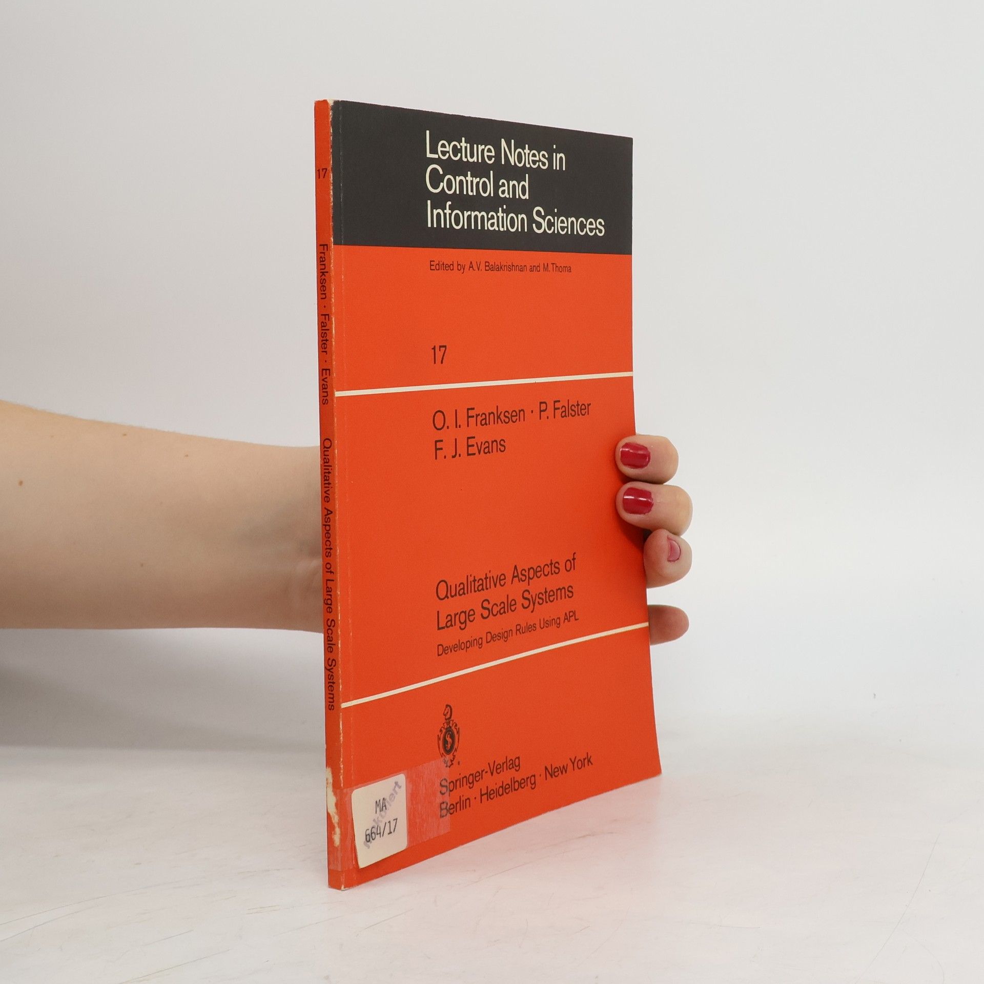 P. Falster Qualitative Aspects of Large Scale Systems