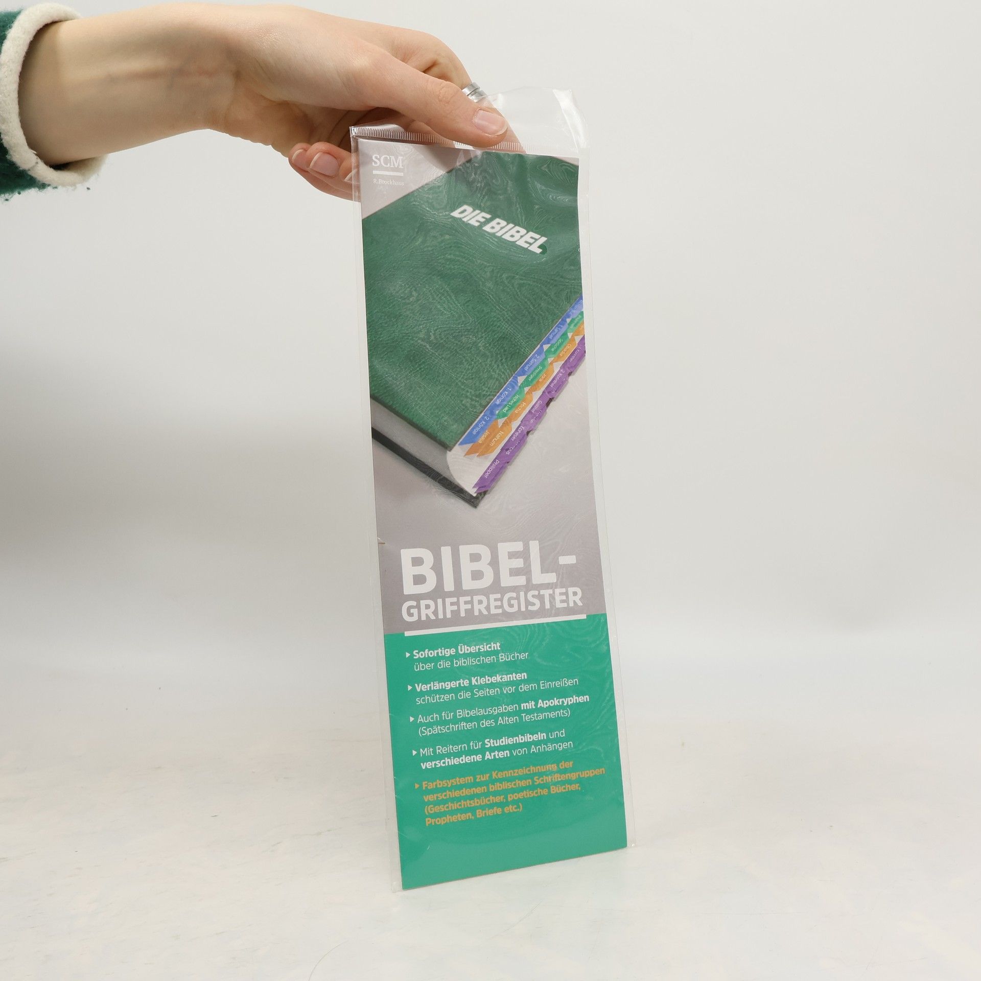 Autorenkollektiv Bibel-Griffregister mit Farbsystem