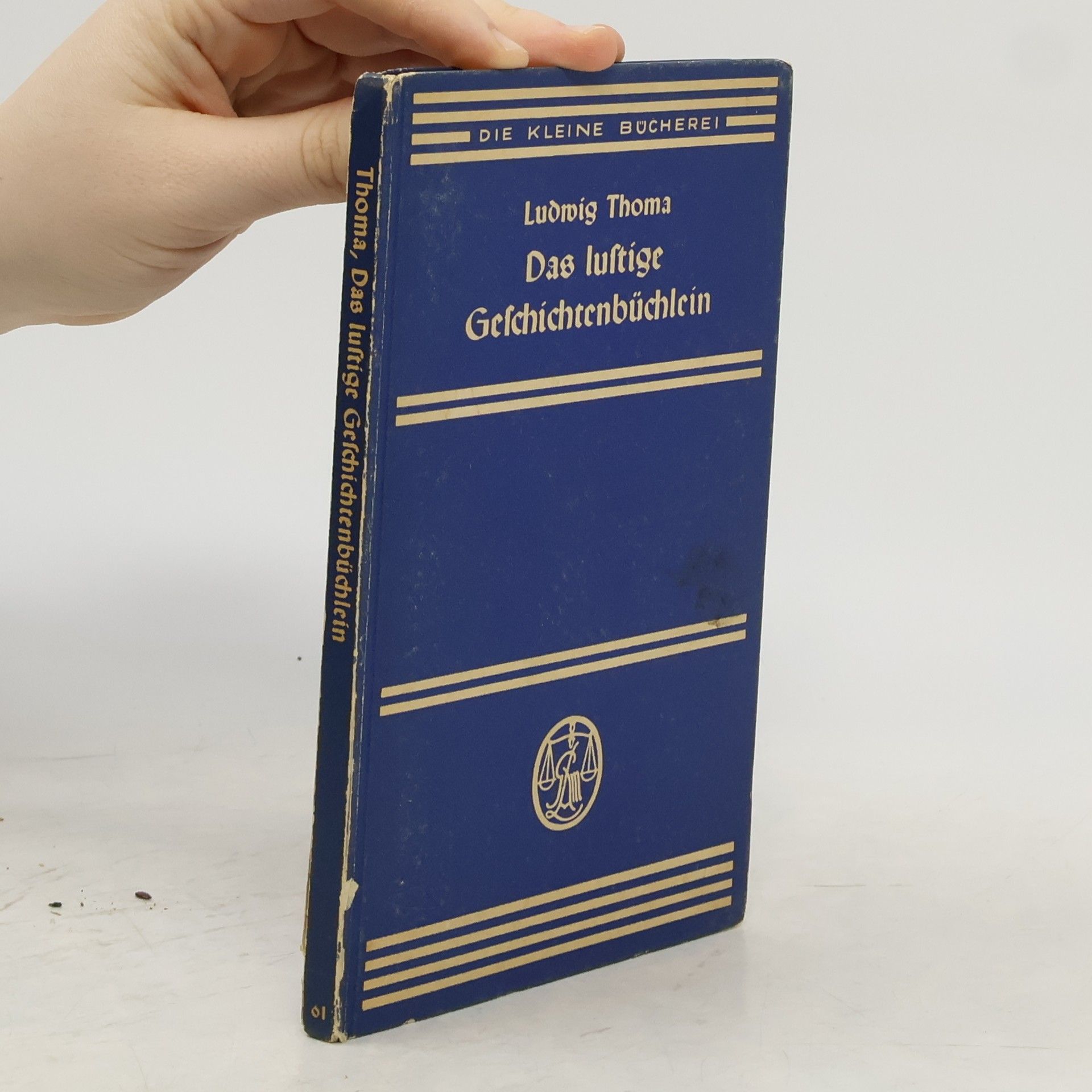 Ludwig Thoma Das lustige Geschichtenbüchlein