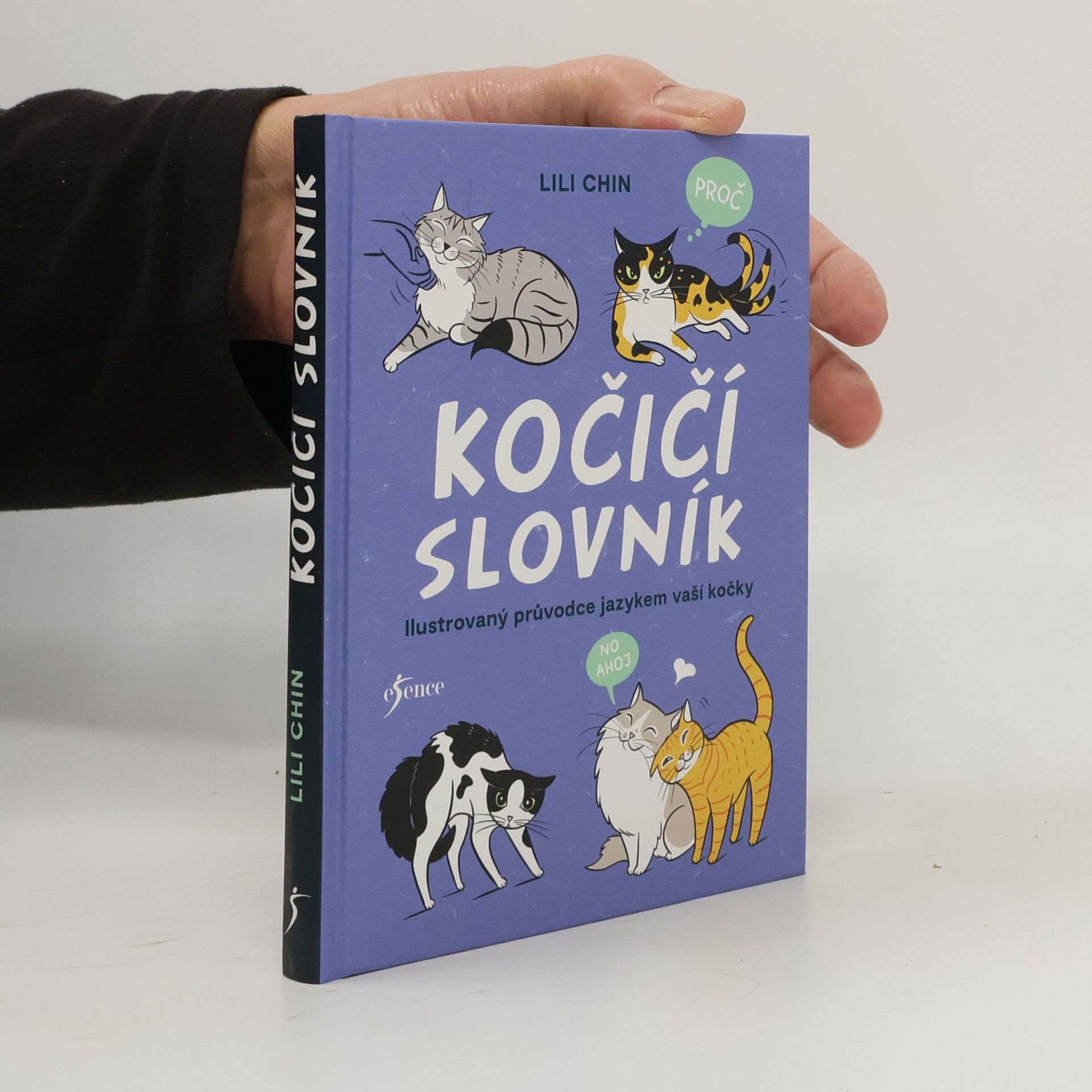 Dominika Dubcová Kočičí slovník. Ilustrovaný průvodce řečí vaší kočky