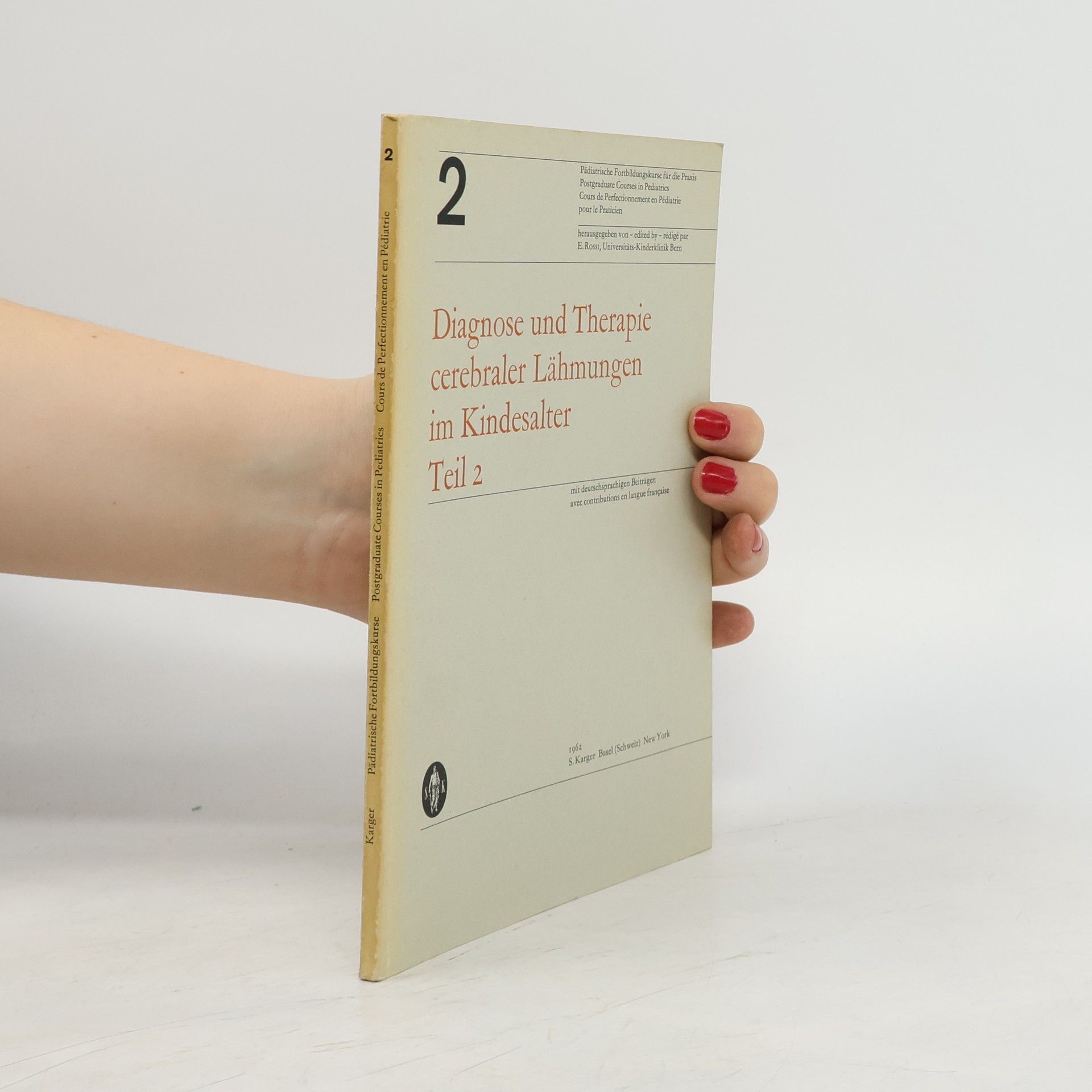 AA.VV. Diagnose und Therapie cerebraler Lähmungen im Kindesalter 2