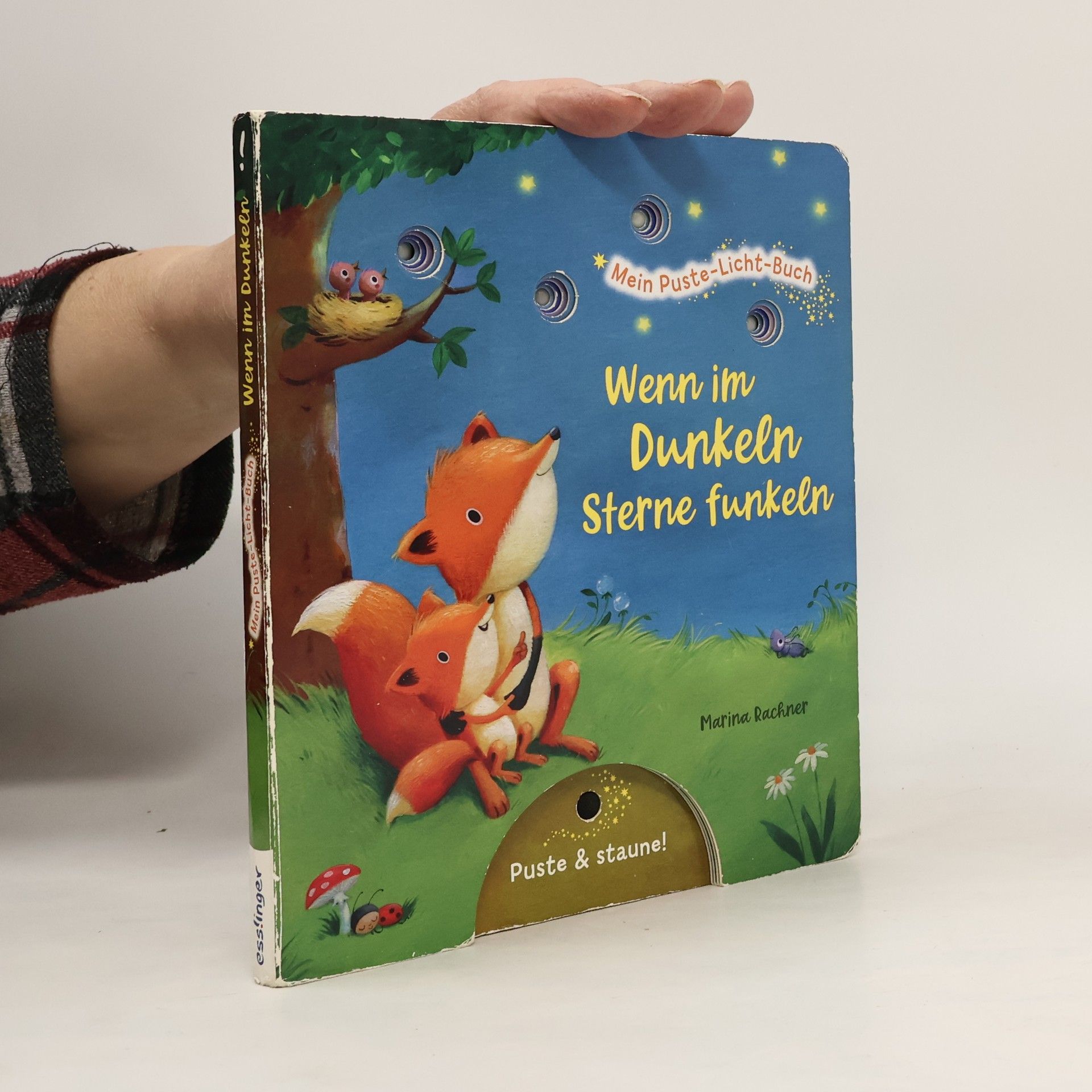 Christina Nömer Mein Puste-Licht-Buch: Wenn im Dunkeln Sterne funkeln