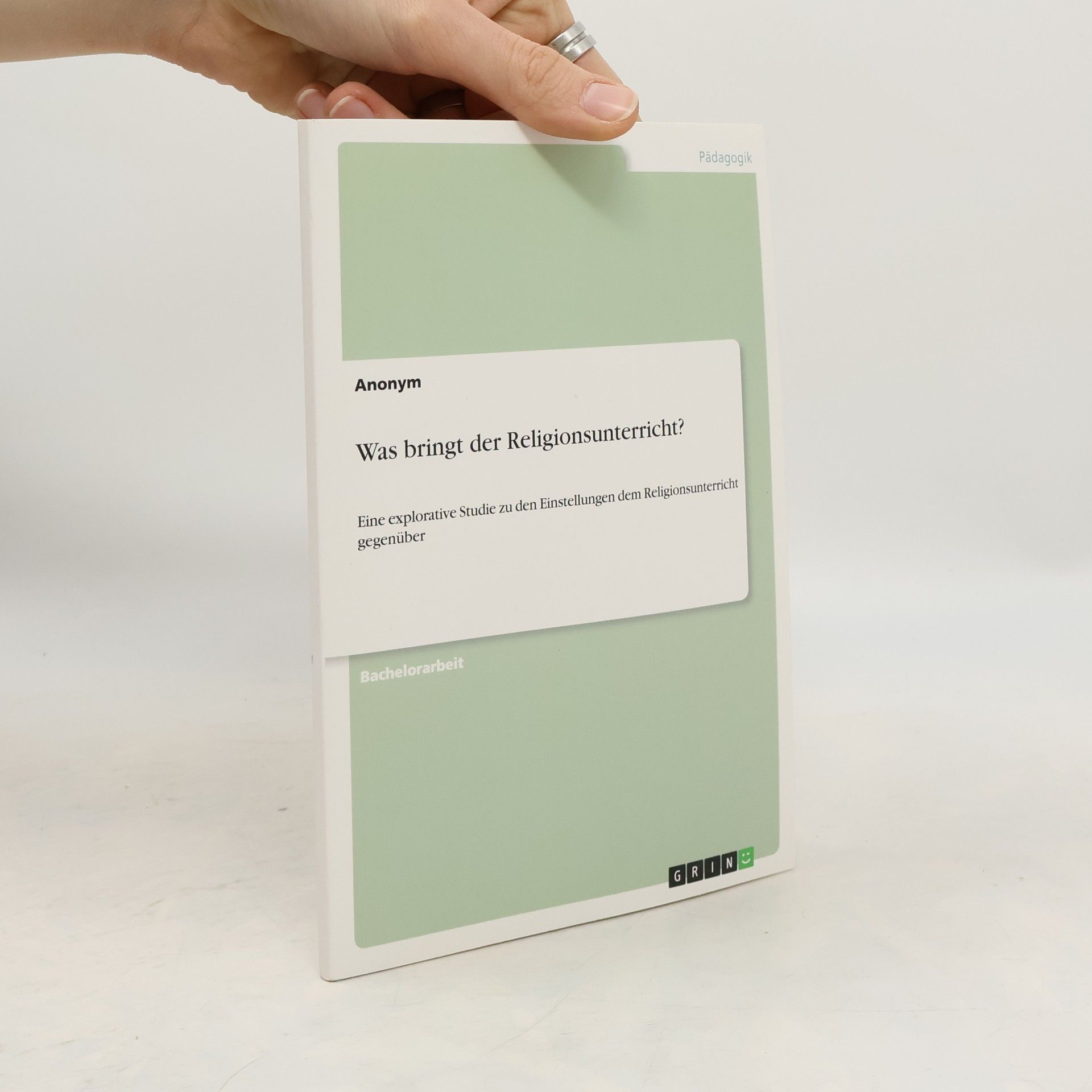 anonym Was bringt der Religionsunterricht?