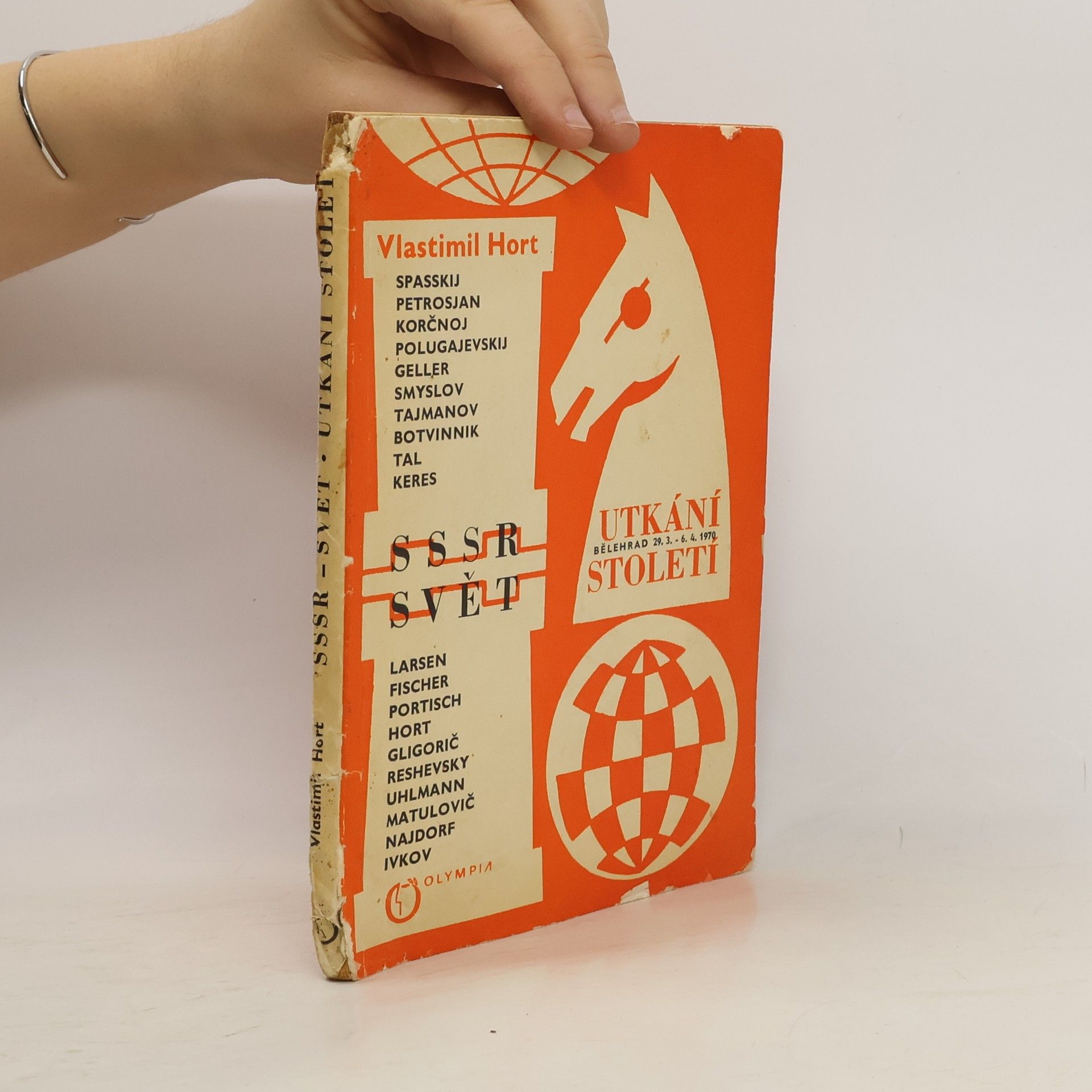 Vlastimil Hort Utkání století SSSR - svět