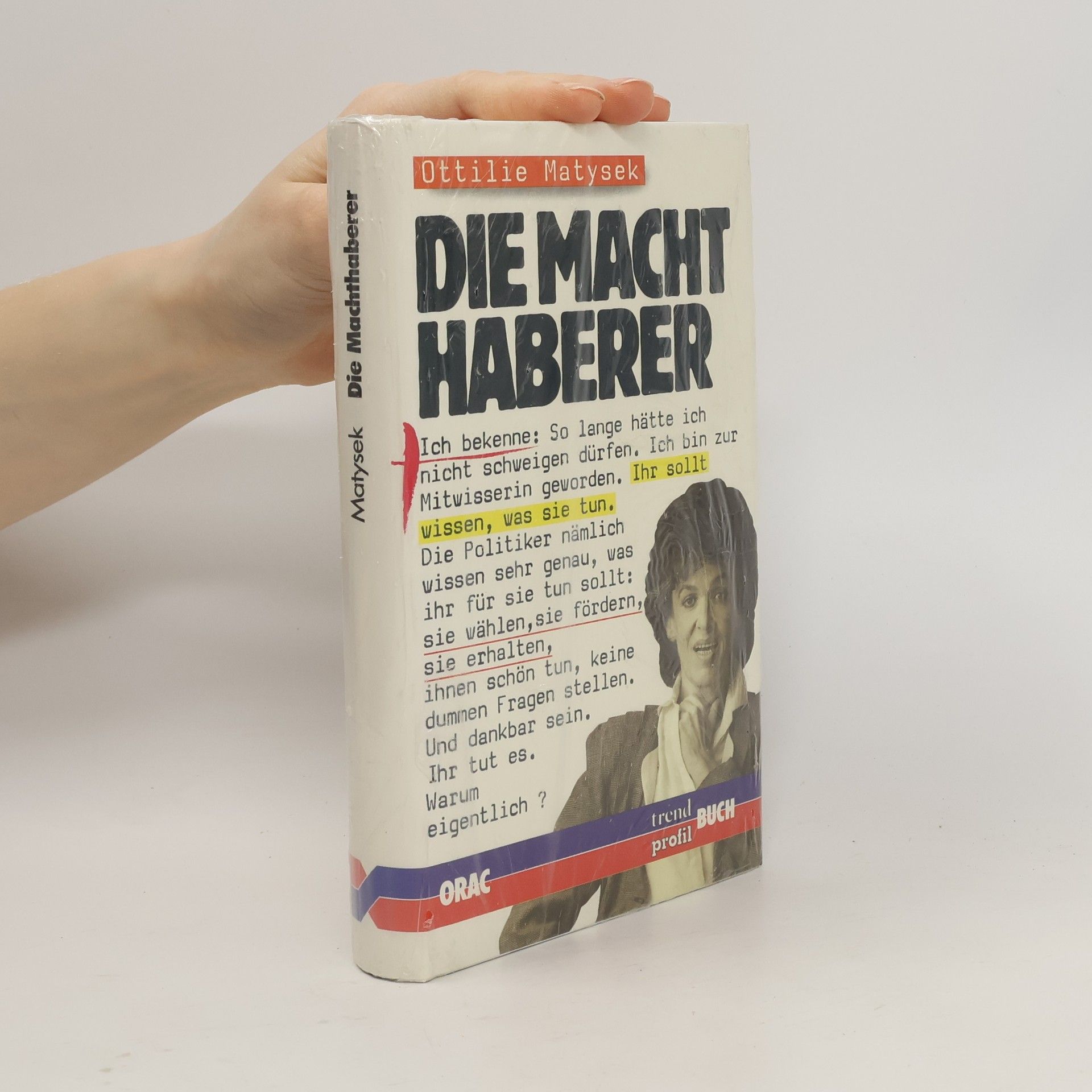 Ottilie Matysek Die Machthaberer