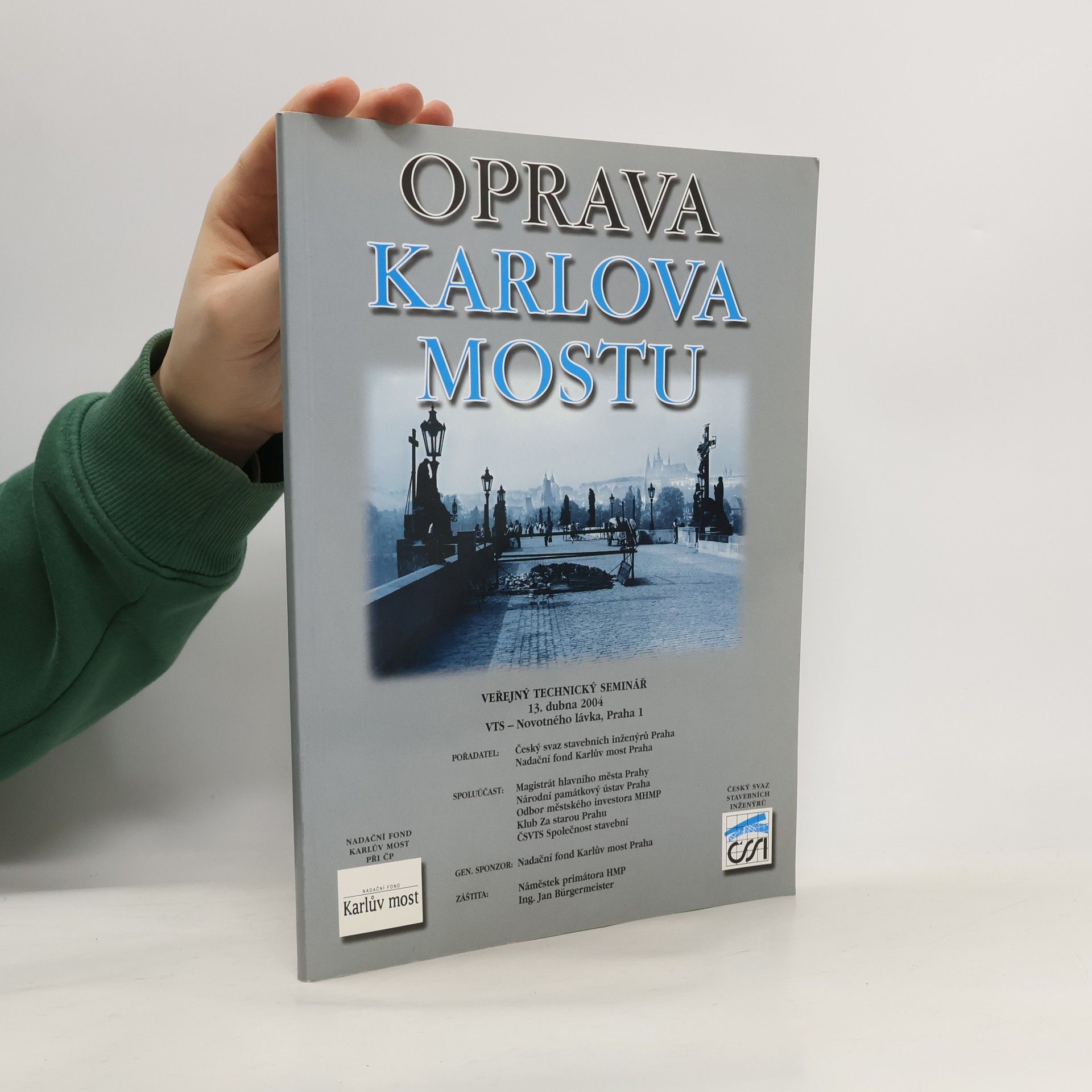 Oprava Karlova mostu