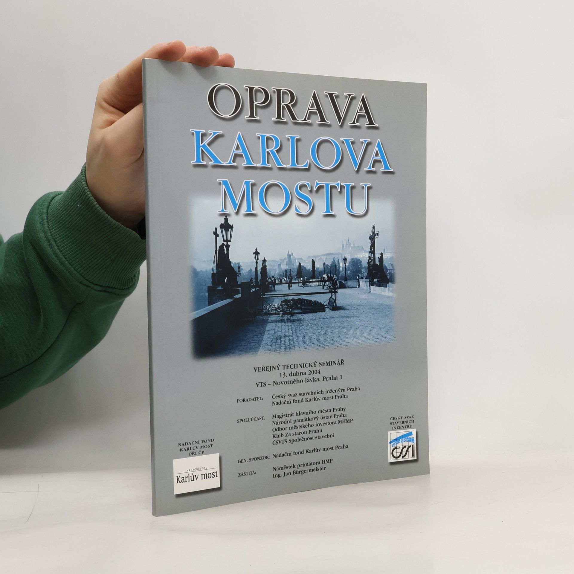 Oprava Karlova mostu