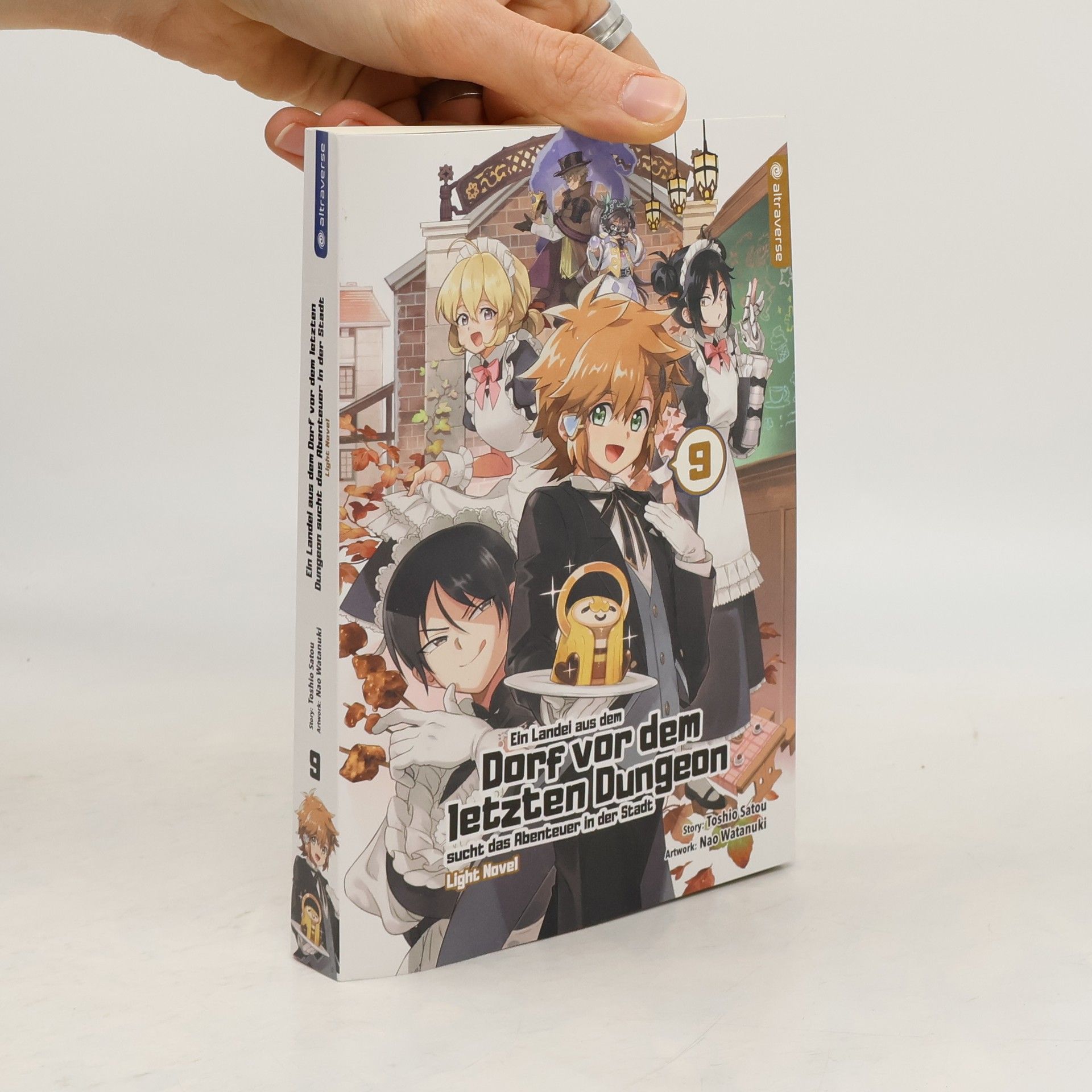 Toshio Satou Ein Landei aus dem Dorf vor dem letzten Dungeon sucht das Abenteuer in der Stadt Light Novel 09