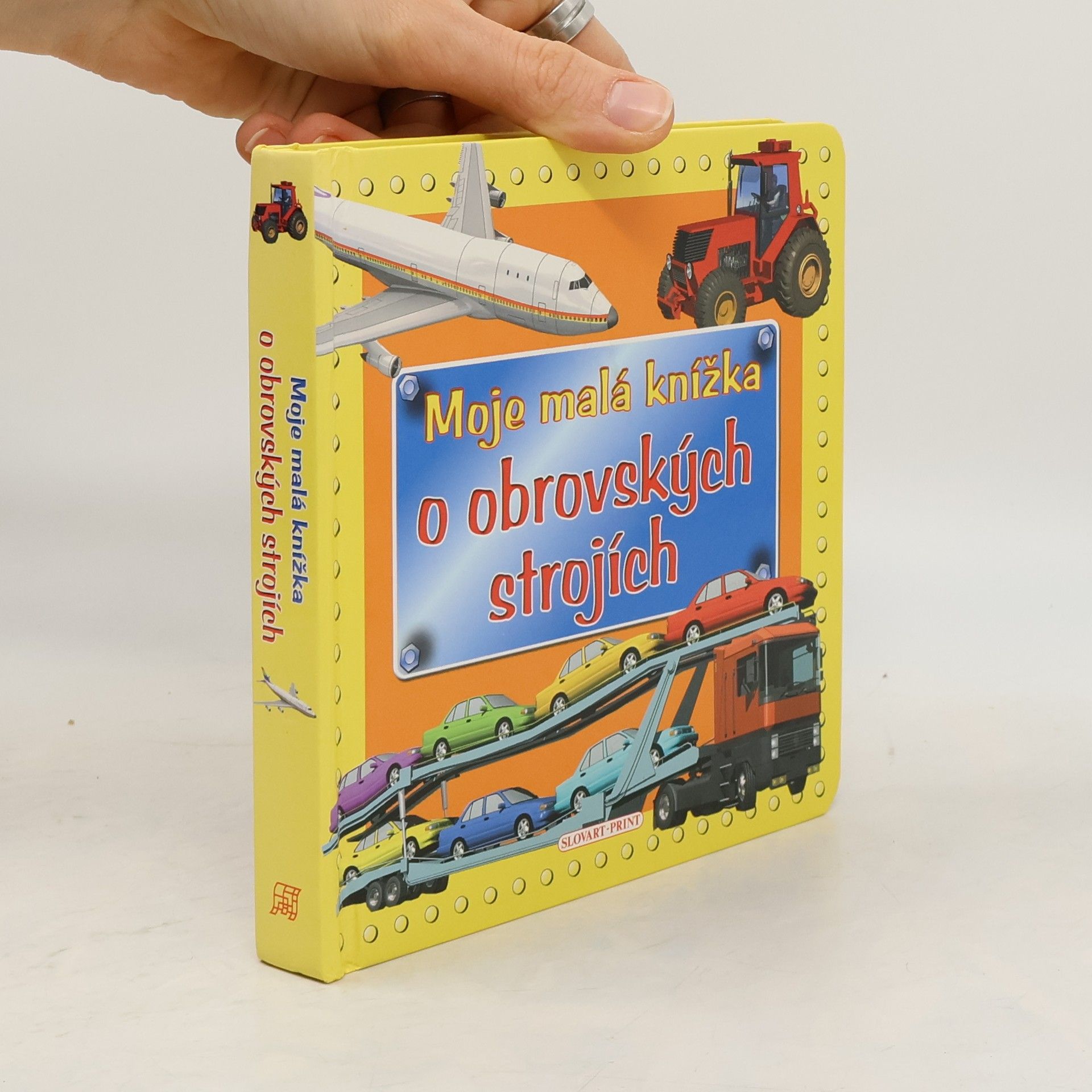 Tomáš Novotný Moje malá knížka o obrovských strojích