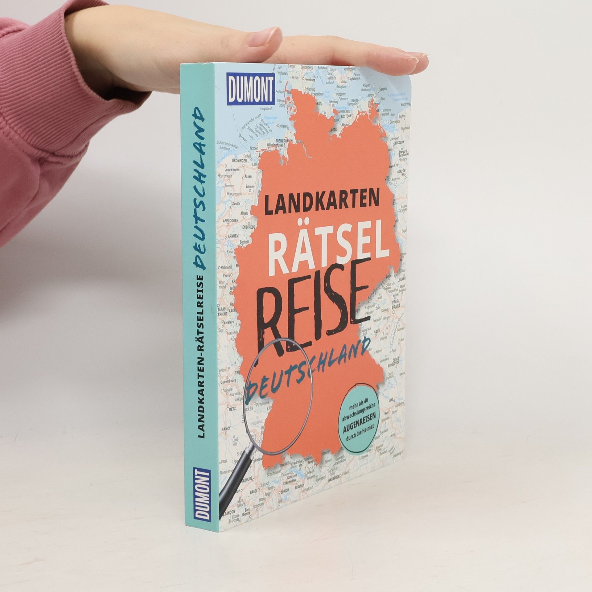 Nadine Ormo Landkarten-Rätselreise Deutschland. Mehr als 40 abwechslungsreiche Augenreisen durch die Heimat