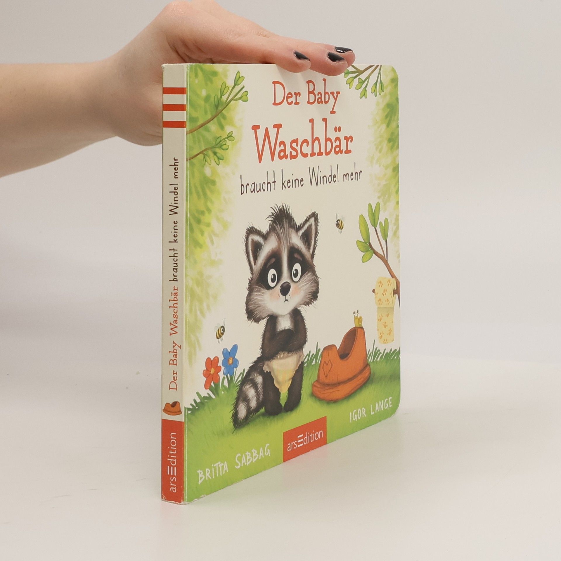Britta Sabbag Der Baby Waschbär braucht keine Windel mehr