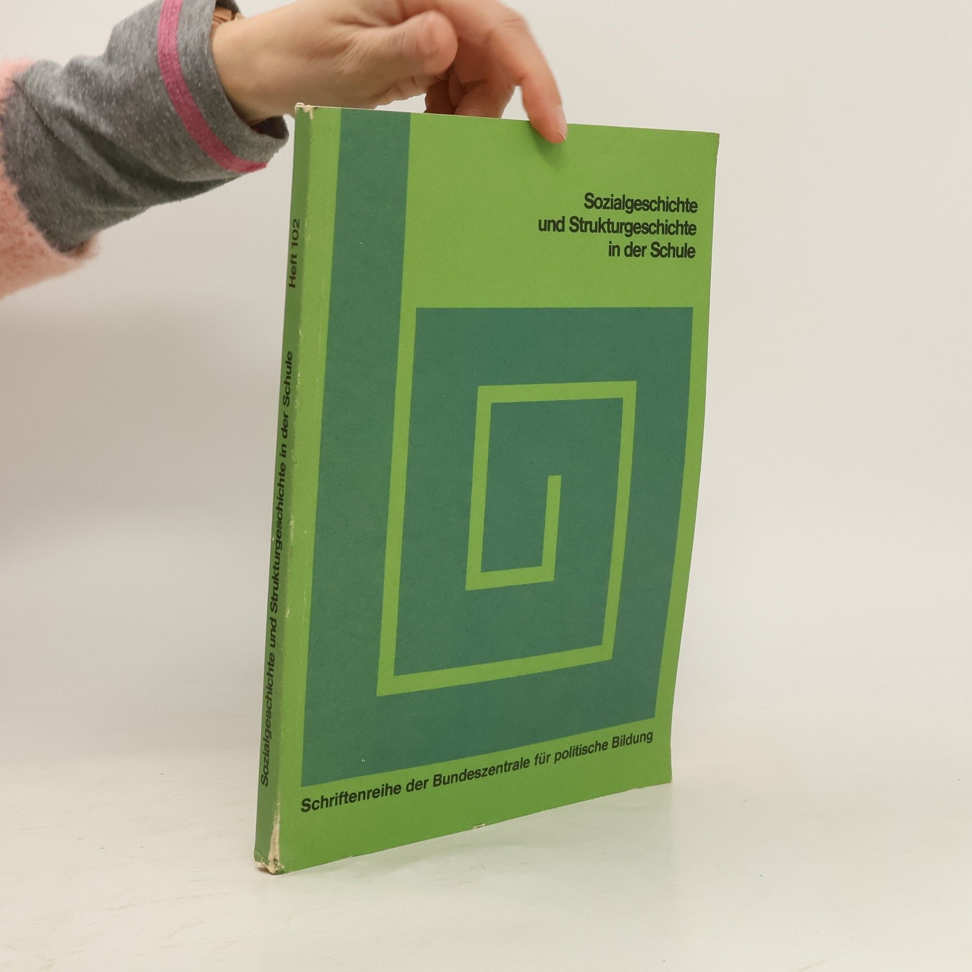 Wolf-Dieter Schmidt Schriftenreihe der Bundeszentrale für politische Bildung - 102: Sozialgeschichte und Strukturgeschichte in der Schule