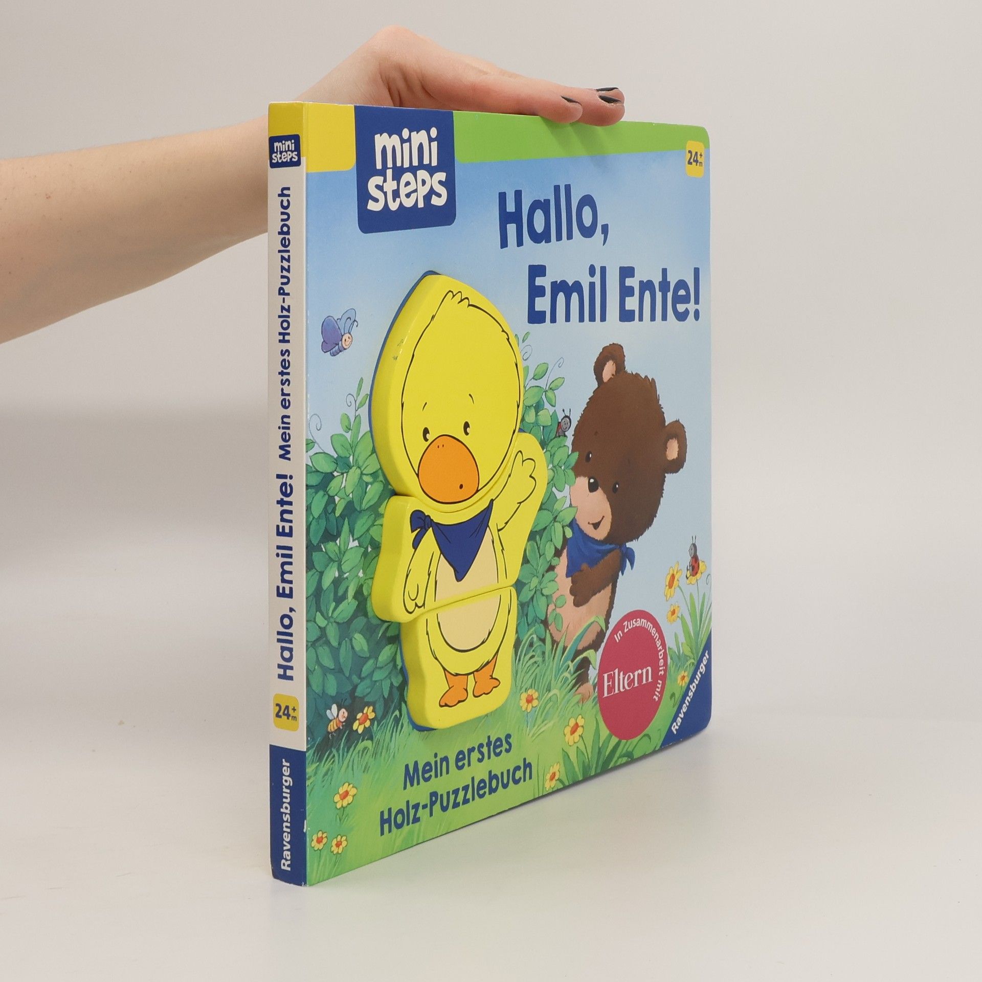 Kathrin-Lena Orso Ministeps: Hallo, Emil Ente! Mein erstes Holzpuzzle-Buch
