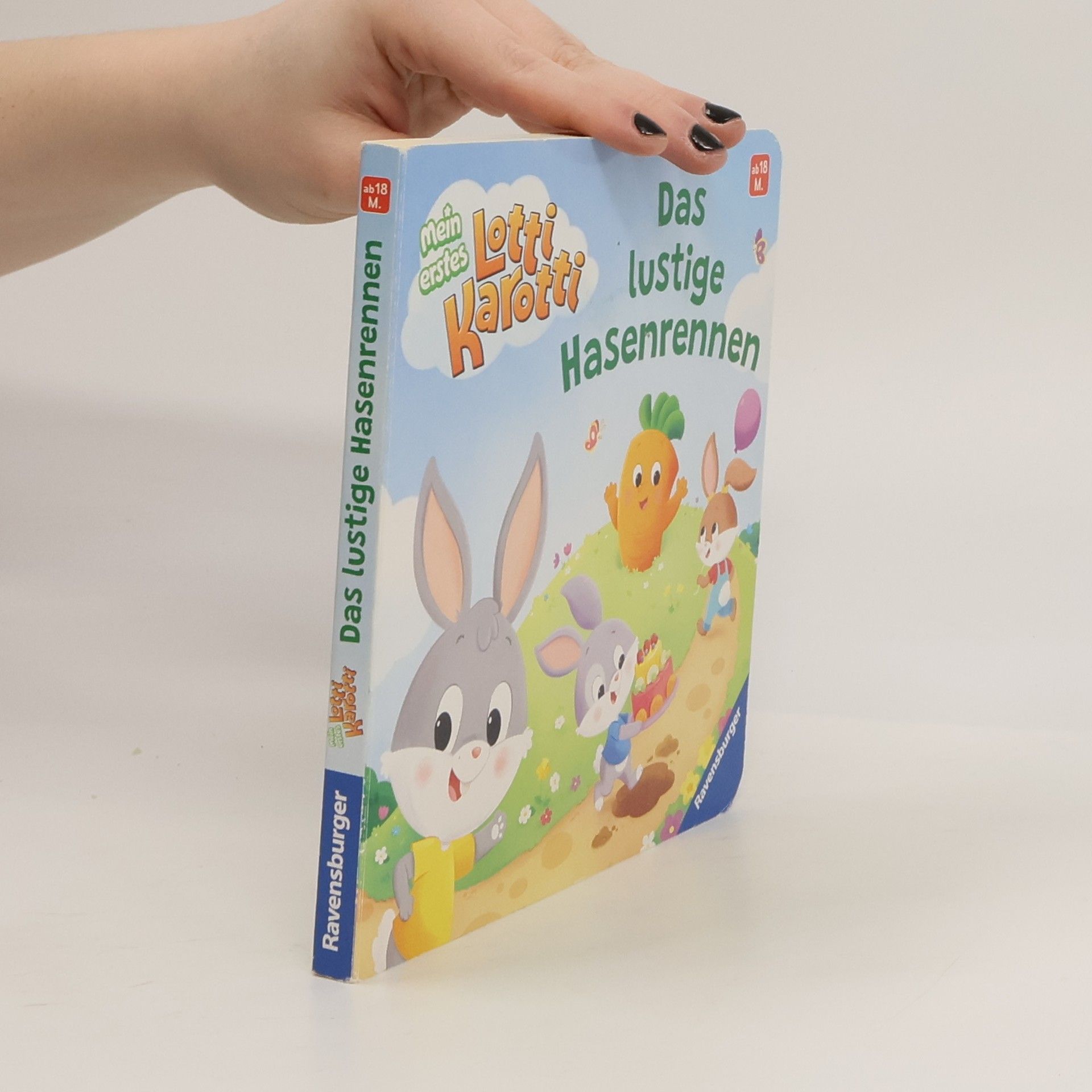 Mein erstes Lotti Karott: Das lustige Hasenrennen - ein Buch für kleine Fans des Kinderspiel-Klassikers Lotti Karotti