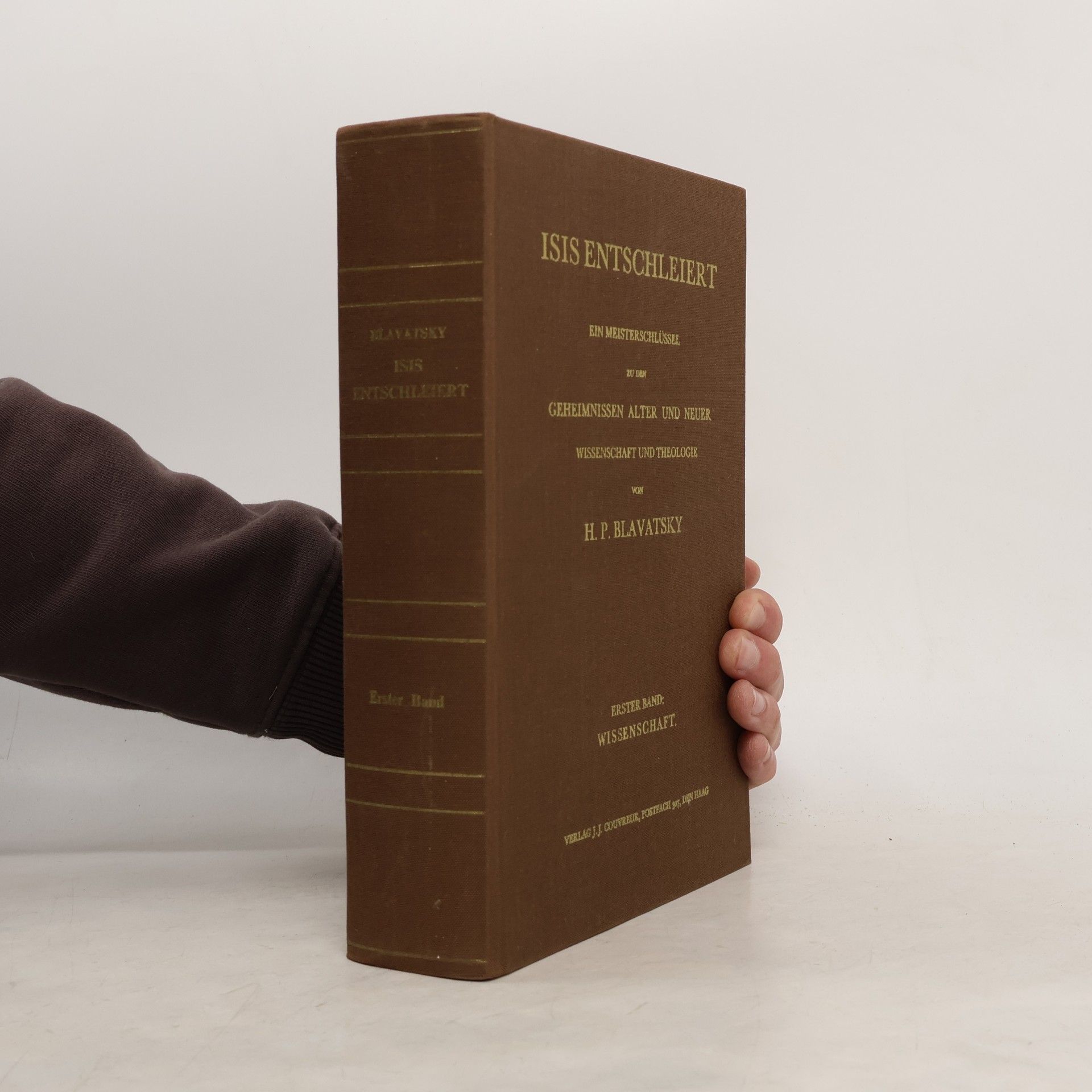 Helena Blavatsky Isis entschleiert 1