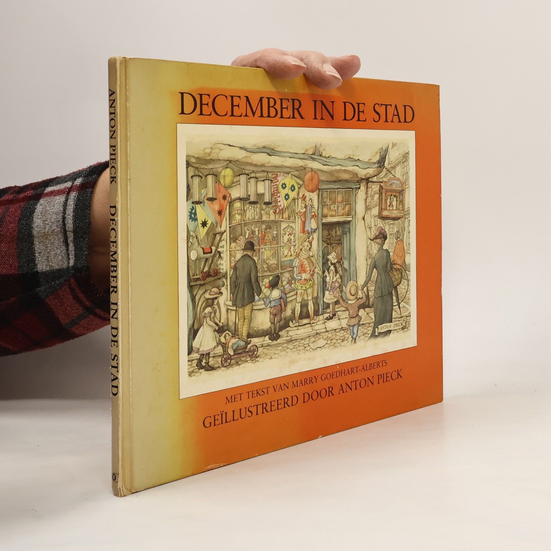 Anton Pieck December in de stad