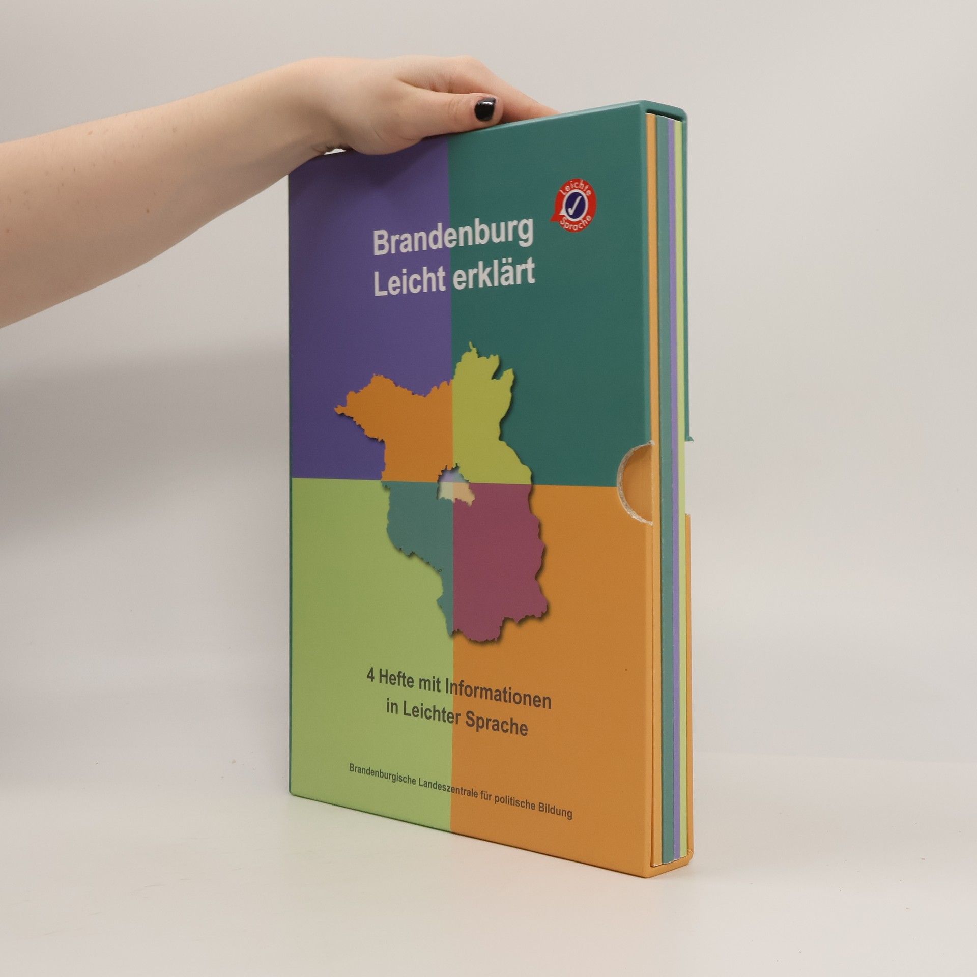 Autorenkollektiv Brandenburg Leicht erklärt. 4 Hefte mit Informationen in Leichter Sprache